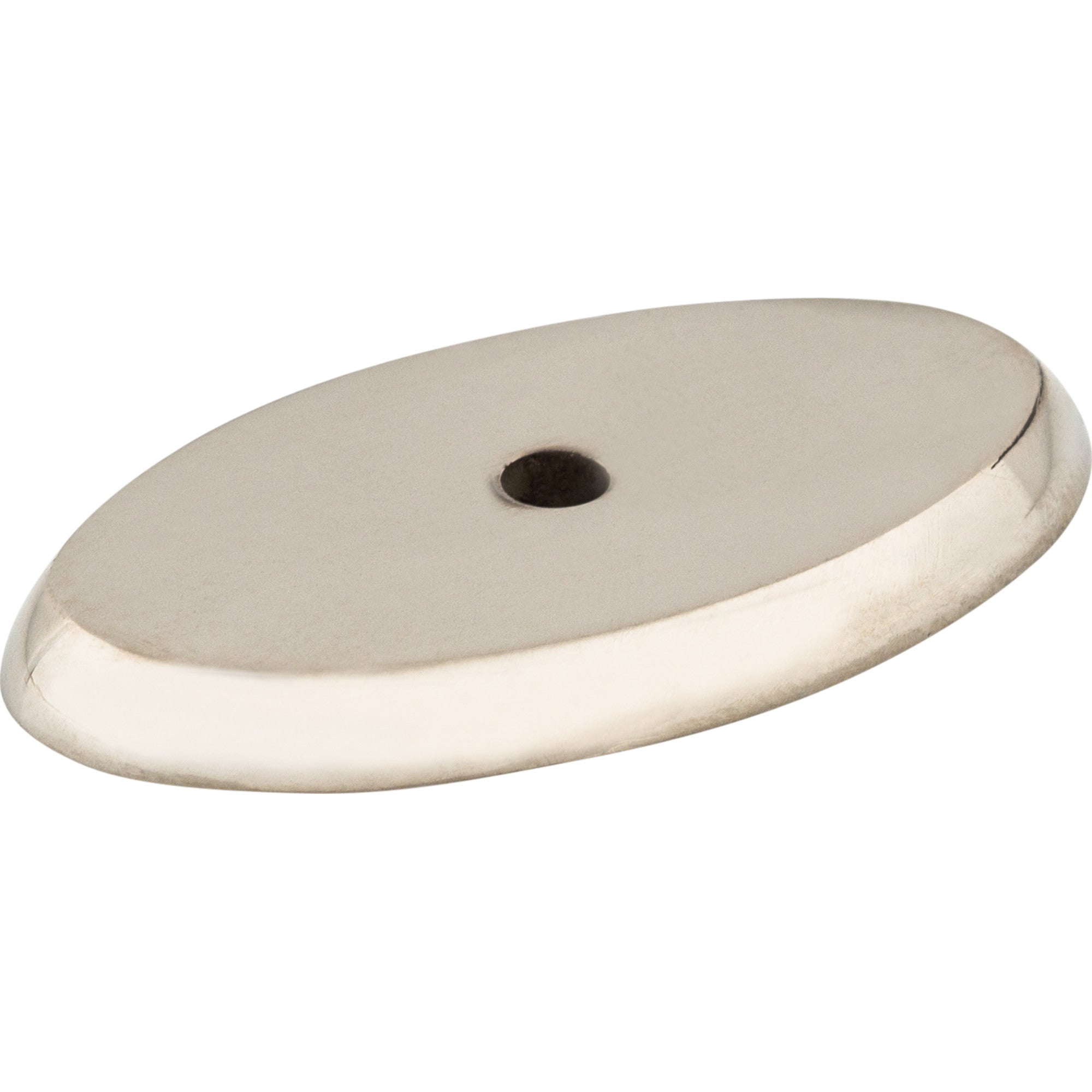 Aspen II Oval Backplate 1 3/4 Inch Polished Nickel | KitchBath