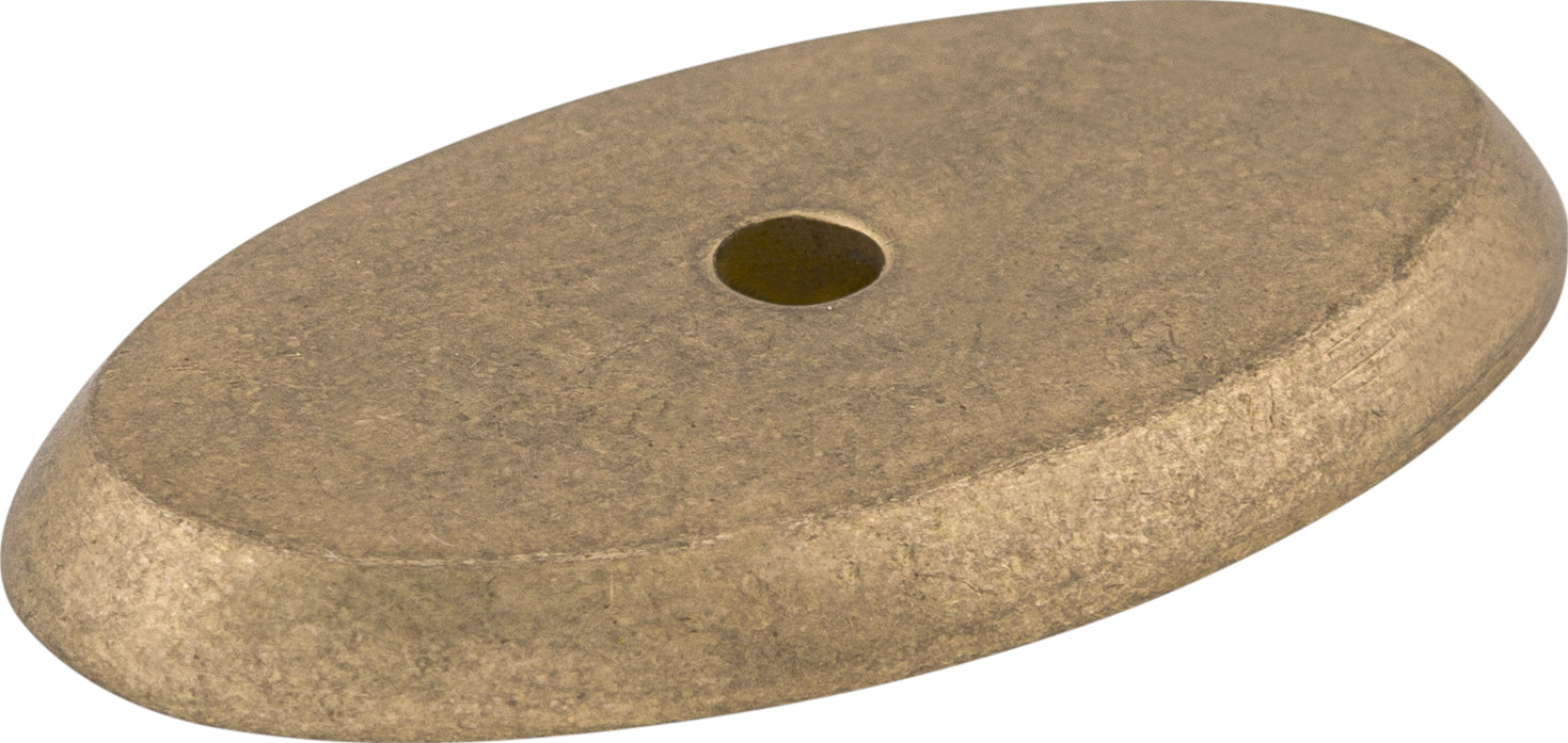 Aspen Oval Backplate 1 3/4 Inch Light Bronze | KitchBath