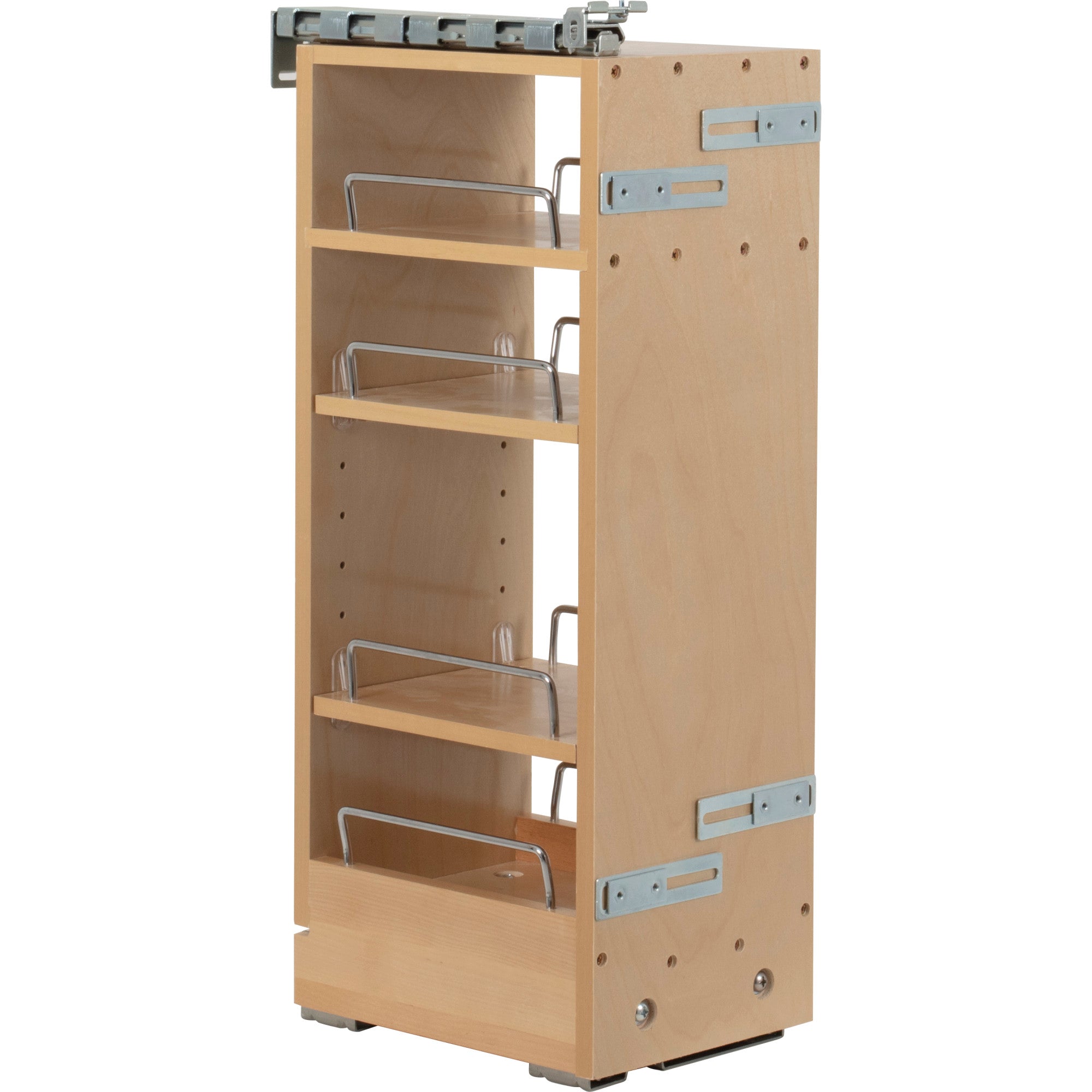 8" Wide 26" Tall "No Wiggle" Soft-close Wall Pullout | KitchBath