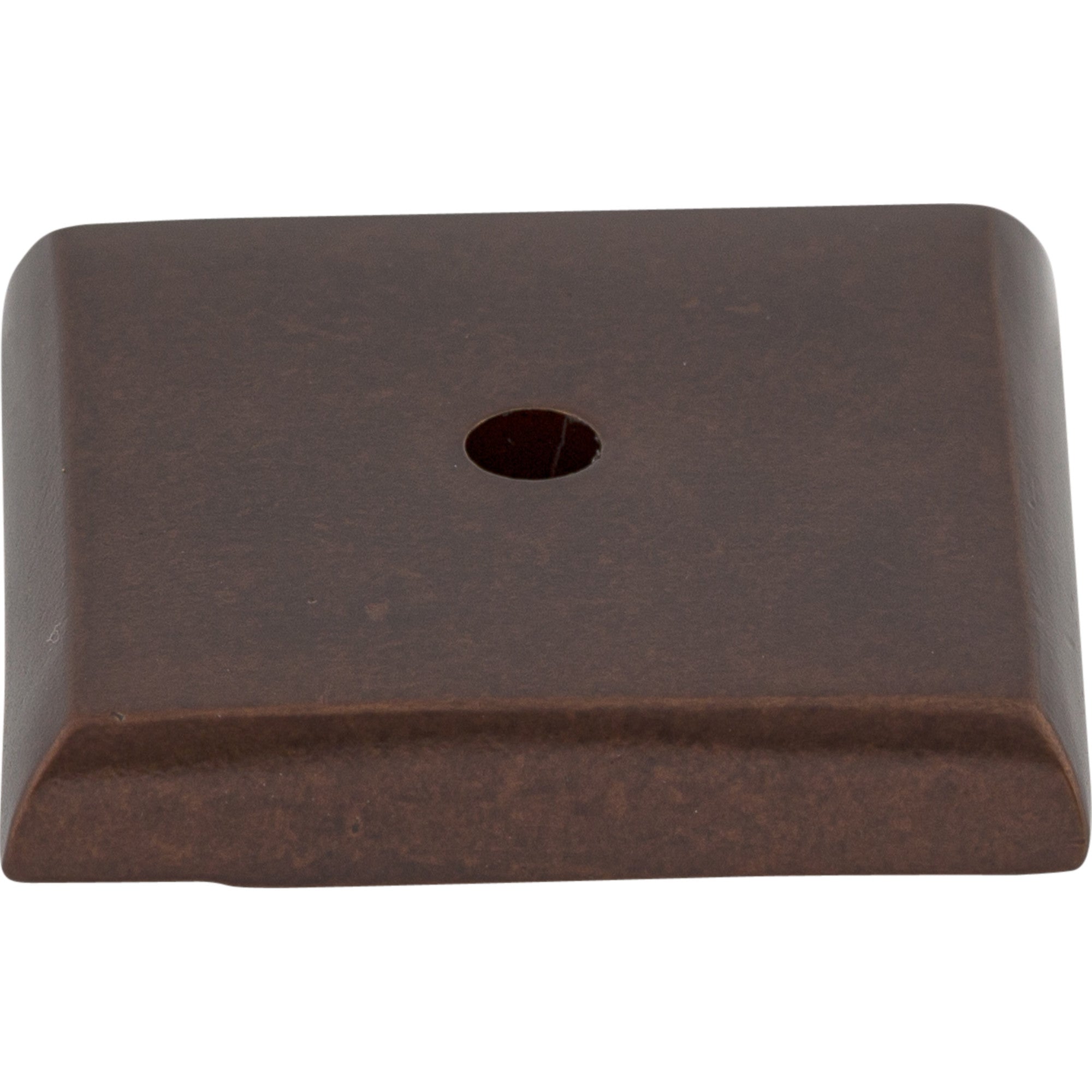 Aspen Square Backplate 1 1/4 Inch Mahogany Bronze | KitchBath