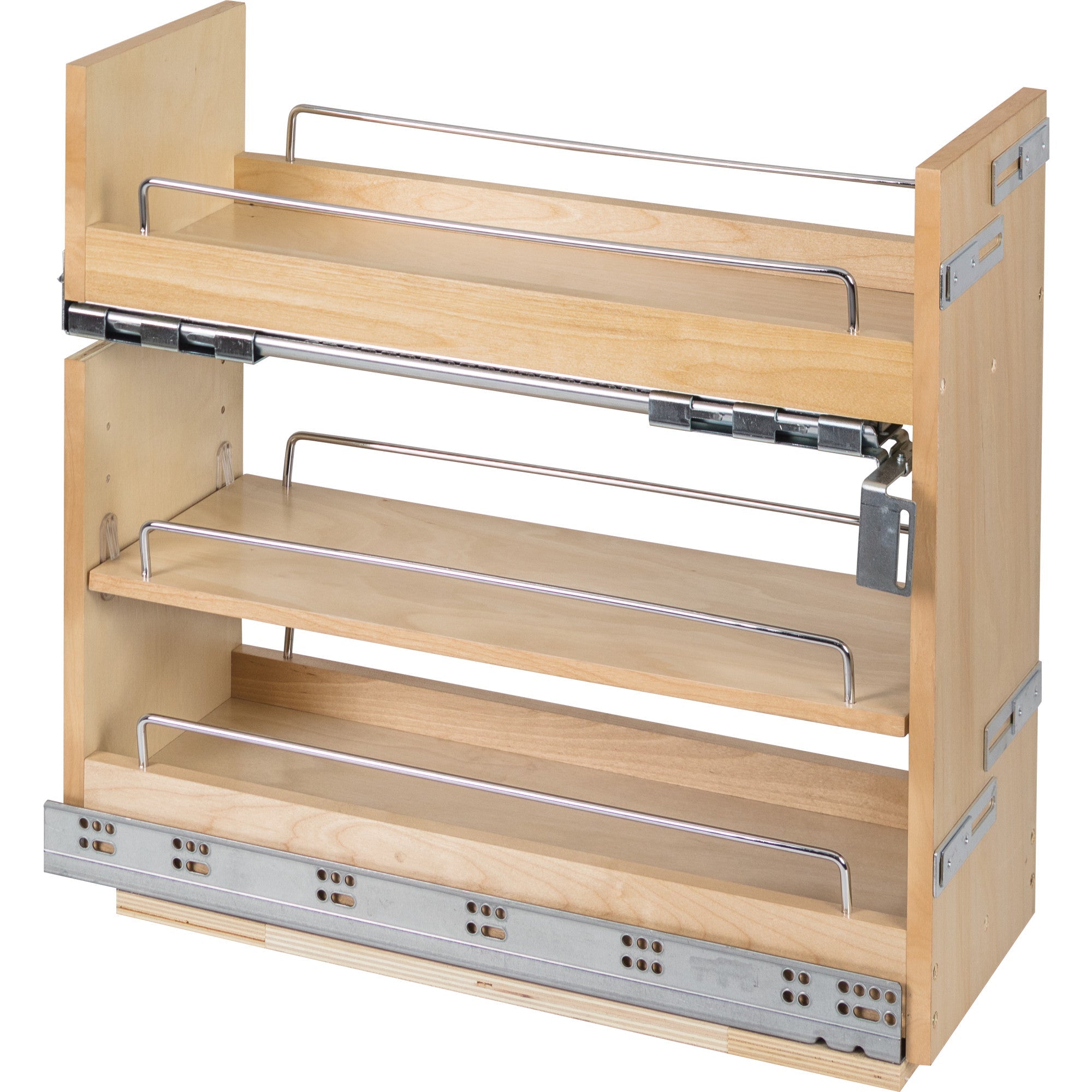 8" "No Wiggle" Soft-close Under Drawer Base Pullout | KitchBath