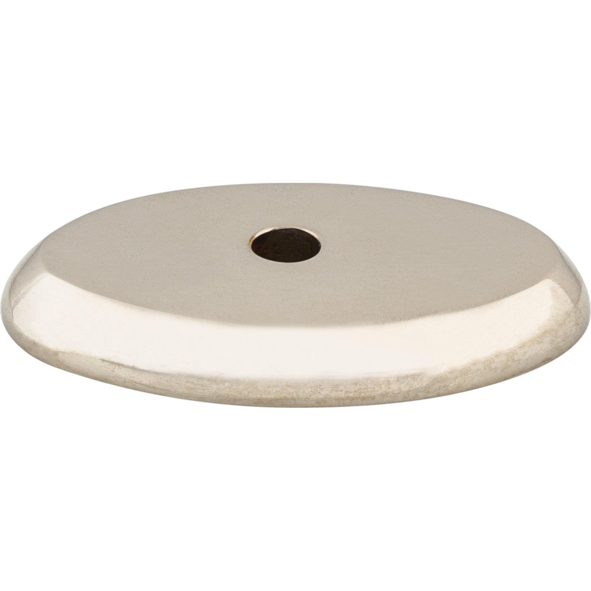 Aspen II Oval Backplate 1 1/2 Inch Polished Nickel | KitchBath