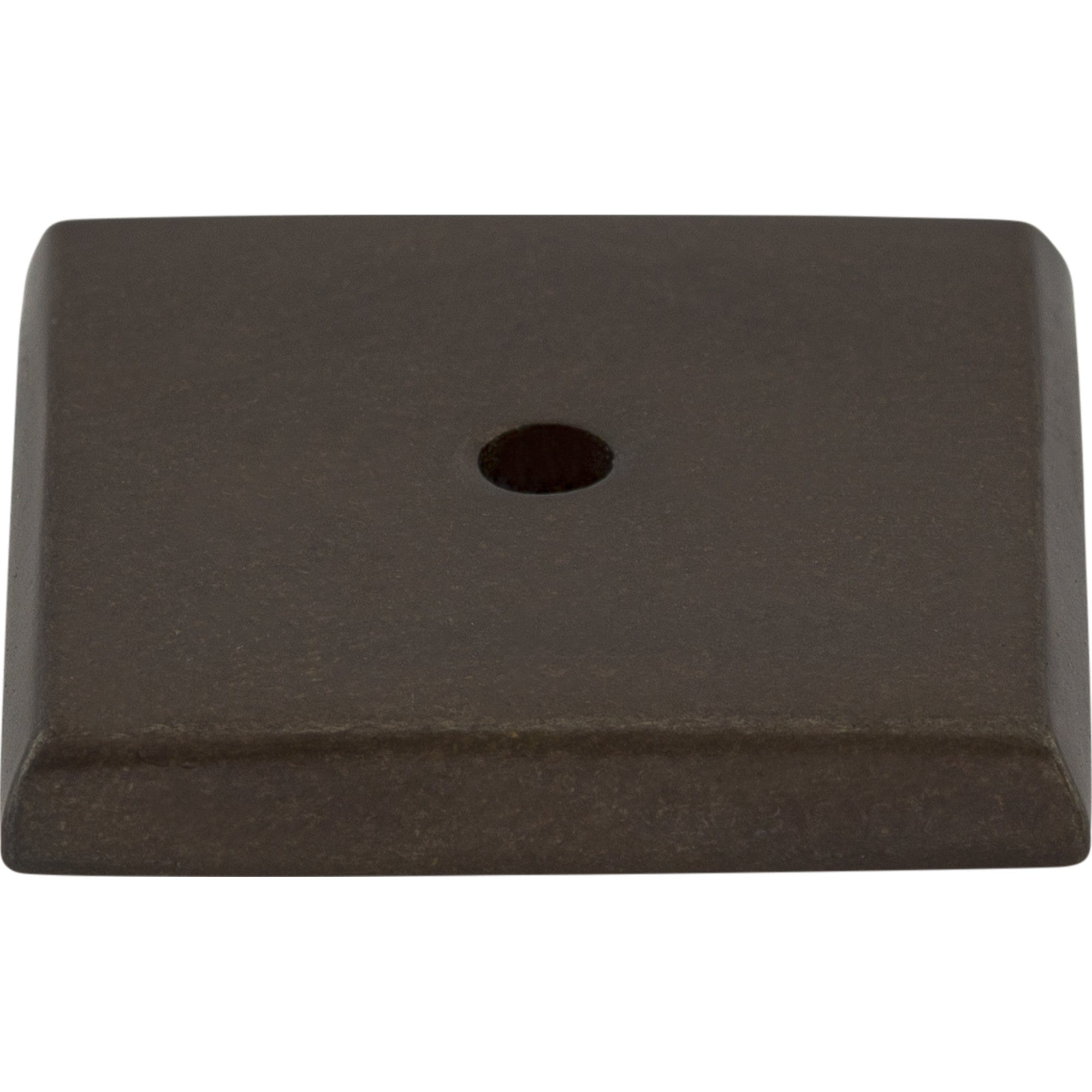Aspen Square Backplate 1 1/4 Inch Medium Bronze | KitchBath