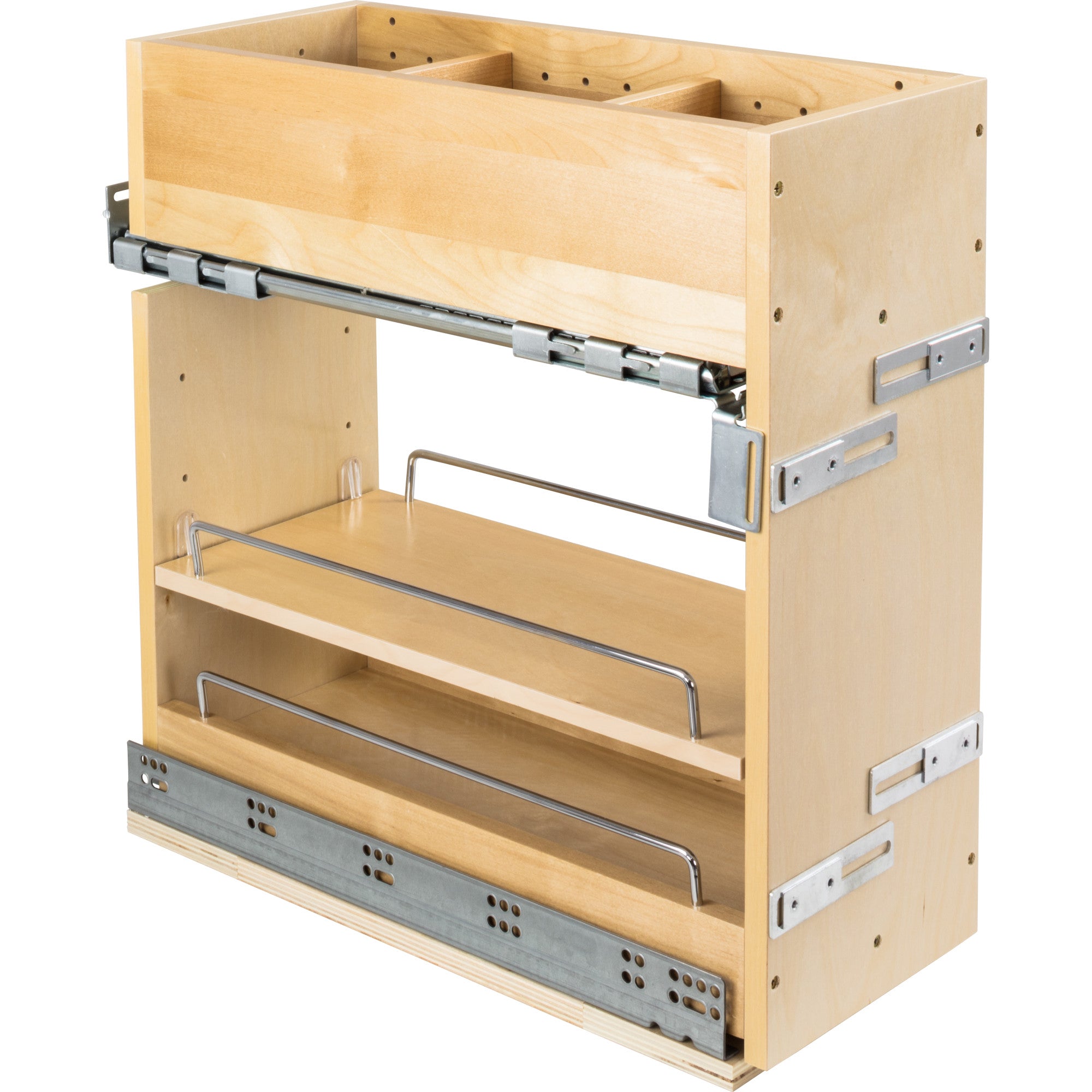 8" "No Wiggle" Soft-close Vanity Cabinet Pullout | KitchBath