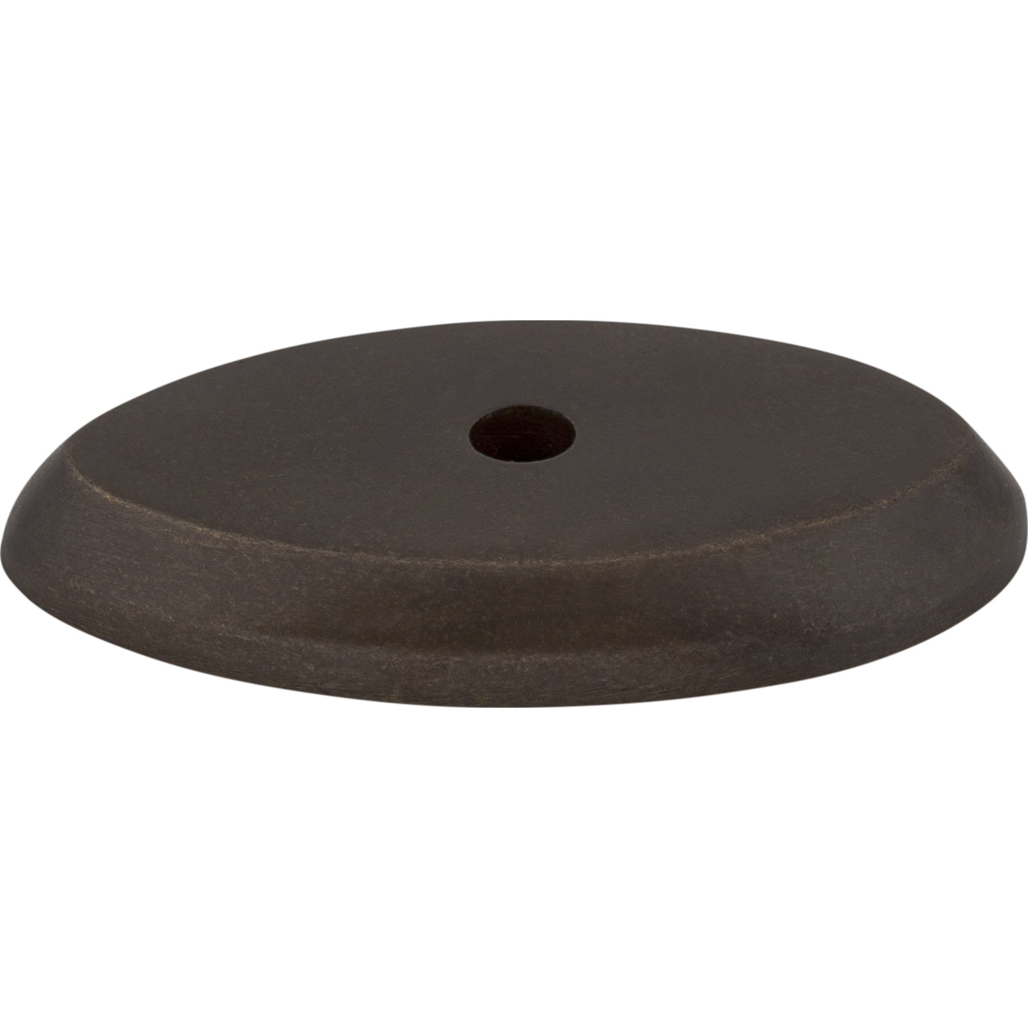Aspen Oval Backplate 1 1/2 Inch Medium Bronze | KitchBath
