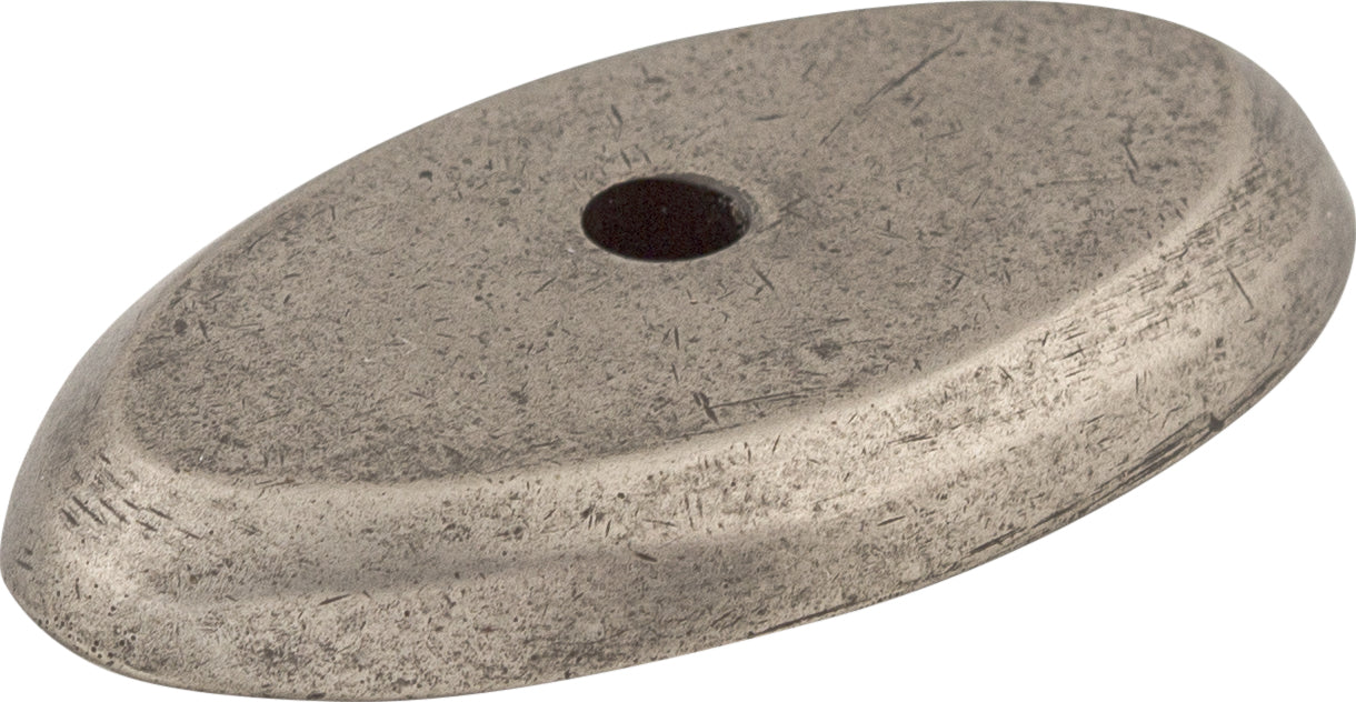 Aspen Oval Backplate 1 1/2 Inch Silicon Bronze Light | KitchBath