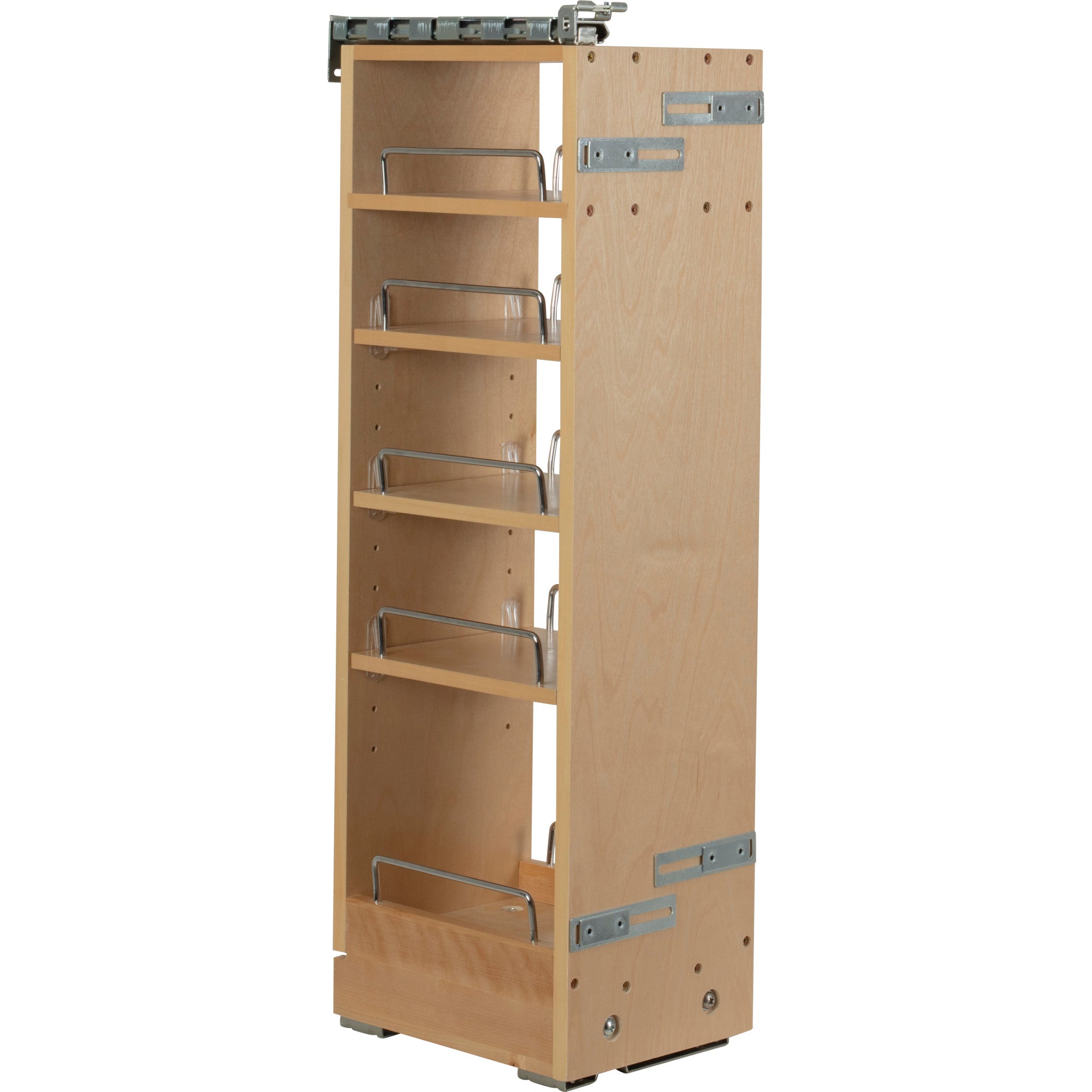 8" Wide 32" Tall "No Wiggle" Soft-close Wall Pullout | KitchBath
