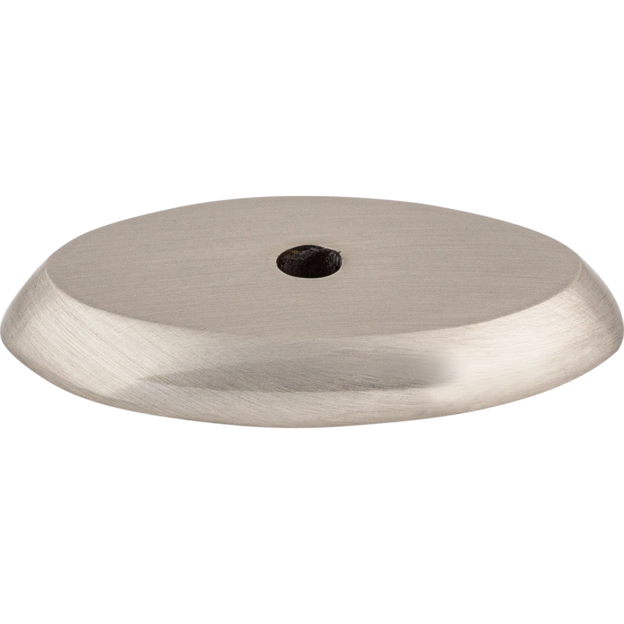 Aspen II Oval Backplate 1 1/2 Inch Brushed Satin Nickel | KitchBath