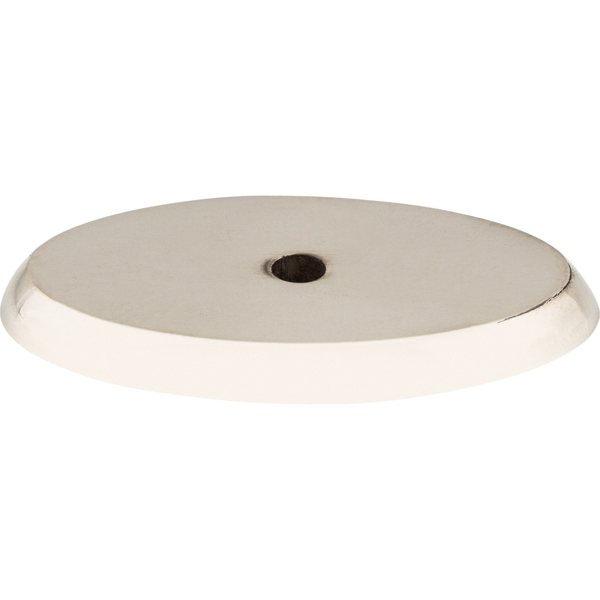 Aspen II Oval Backplate 1 3/4 Inch Polished Nickel | KitchBath