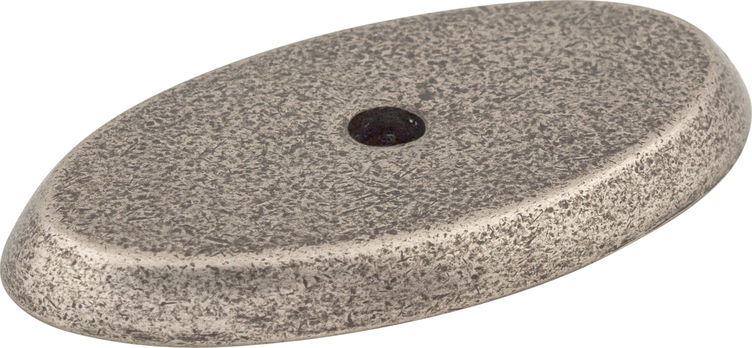 Aspen Oval Backplate 1 3/4 Inch Silicon Bronze Light | KitchBath