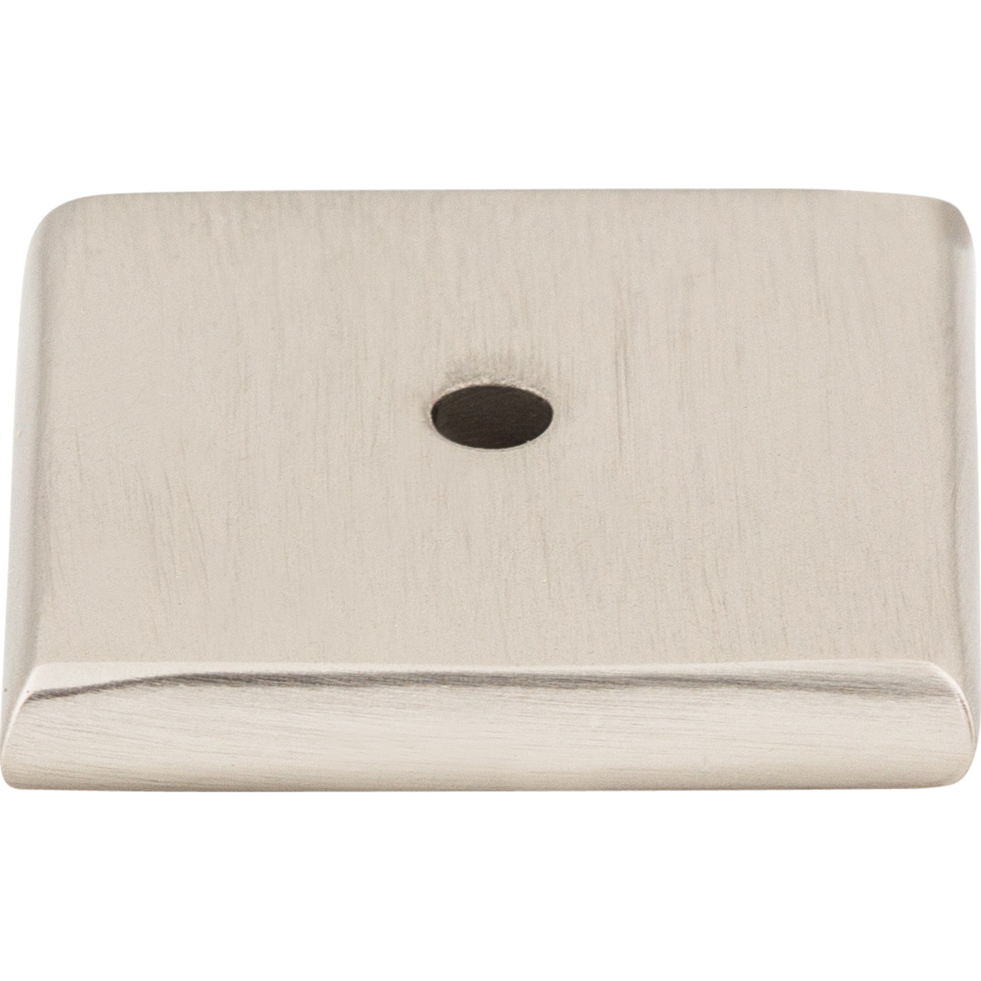 Aspen II Square Backplate 1 1/4 Inch Brushed Satin Nickel | KitchBath