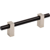 Matte Black w/Satin Nickel=478-96MBSN