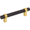 Matte Black w/Brushed Gold=596MBBG