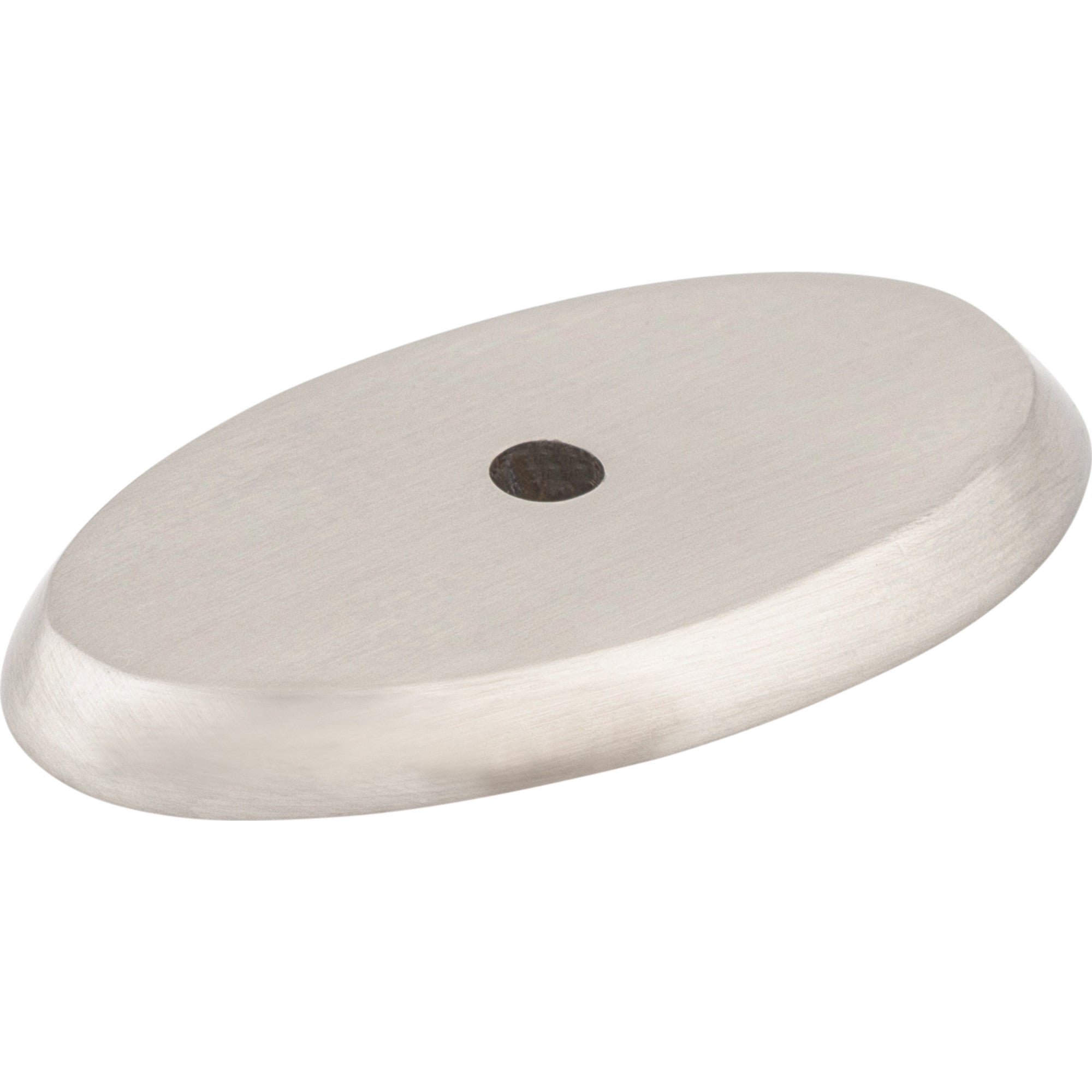 Aspen II Oval Backplate 1 3/4 Inch Brushed Satin Nickel | KitchBath