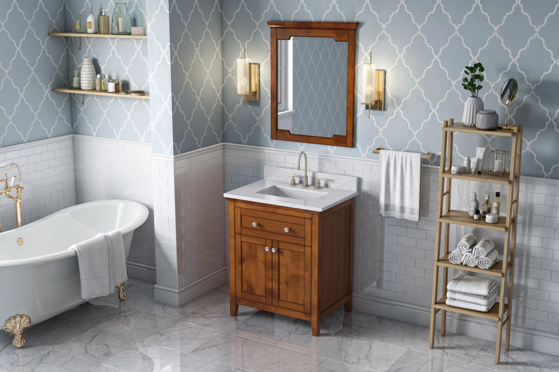 30" Chocolate Chatham Vanity | KitchBath
