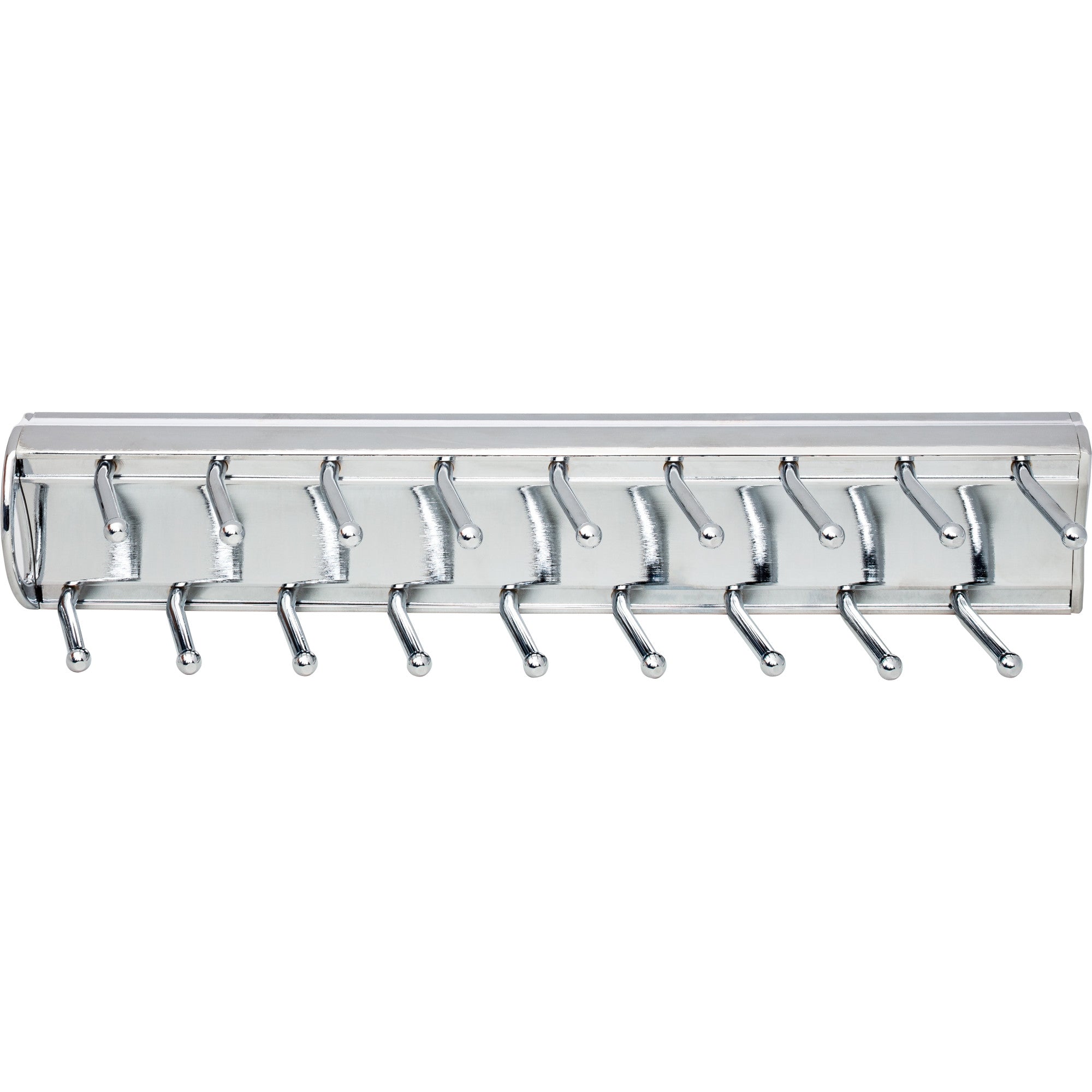 Polished Chrome 14" Tie Rack | KitchBath