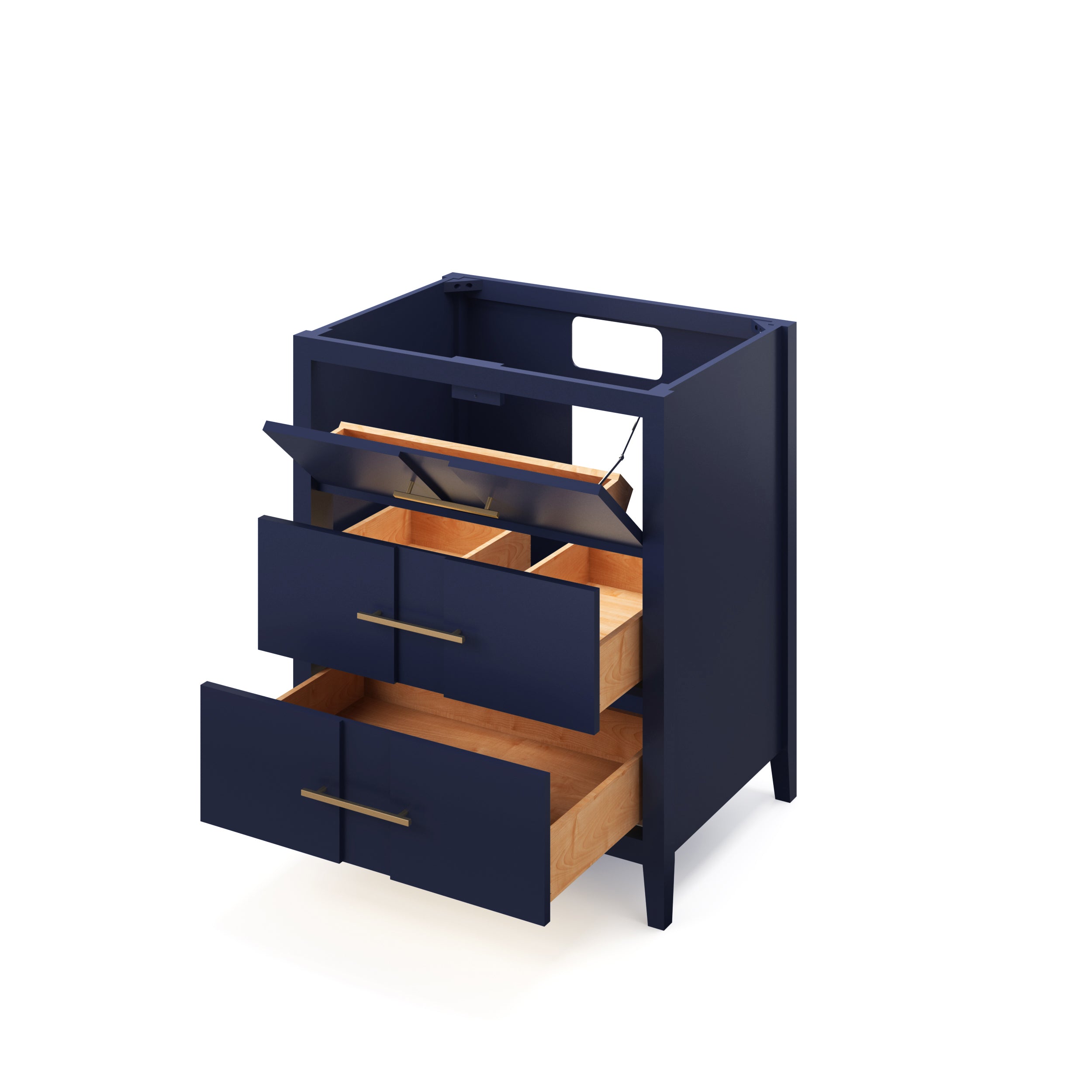 30" Blue Steel Katara Vanity | KitchBath
