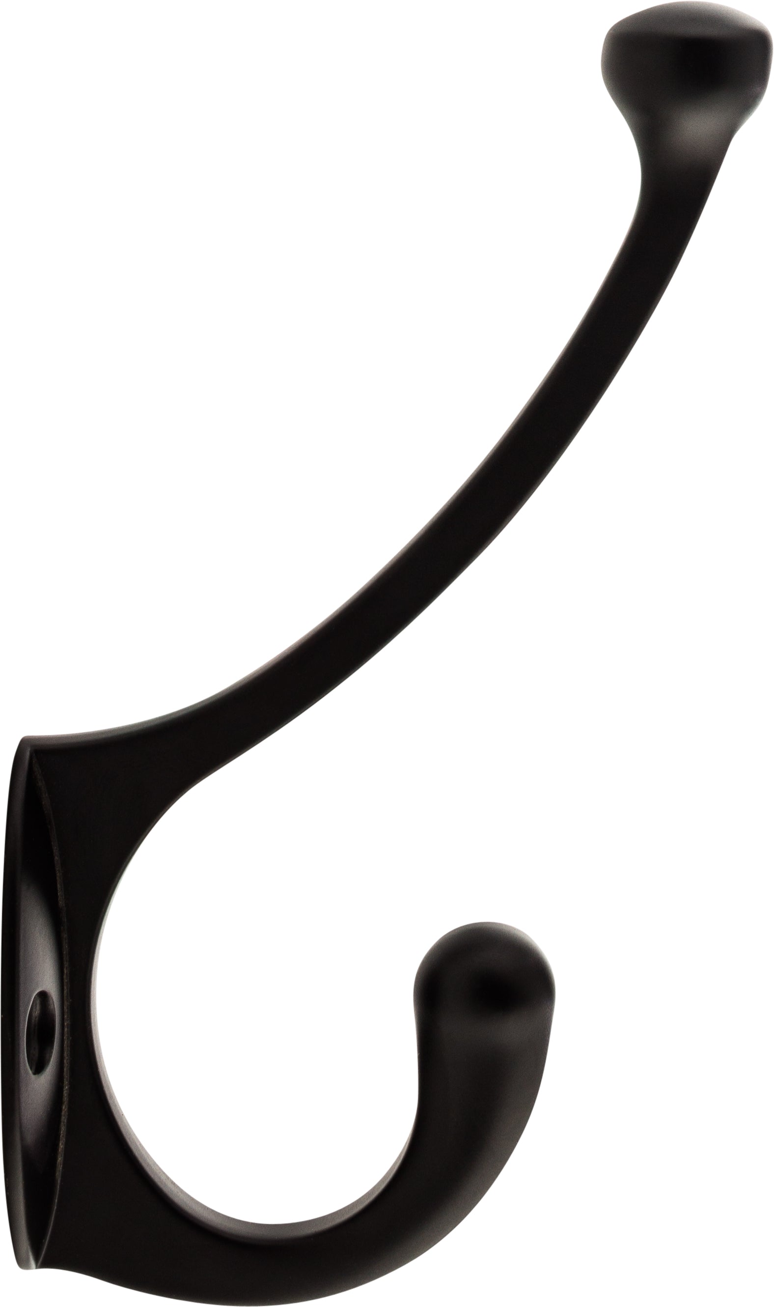 Bergen Hook 5 9/16 Inch Flat Black | KitchBath