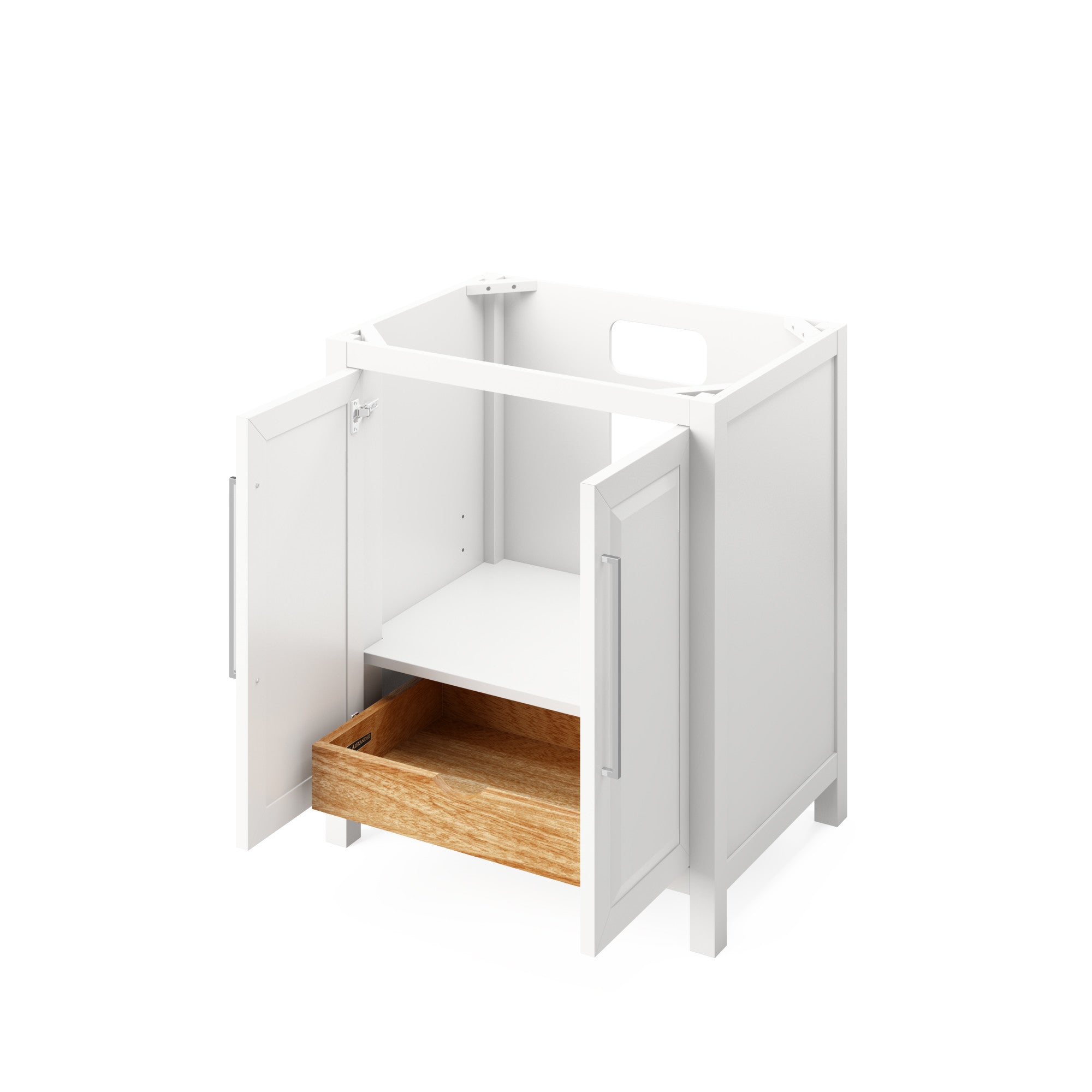 30" White Cade Vanity | KitchBath
