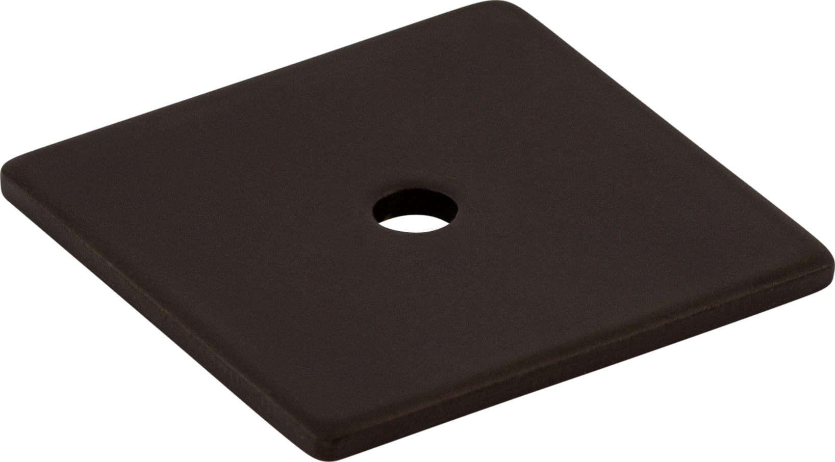 Square Backplate 1 1/4 Inch Oil Rubbed Bronze | KitchBath