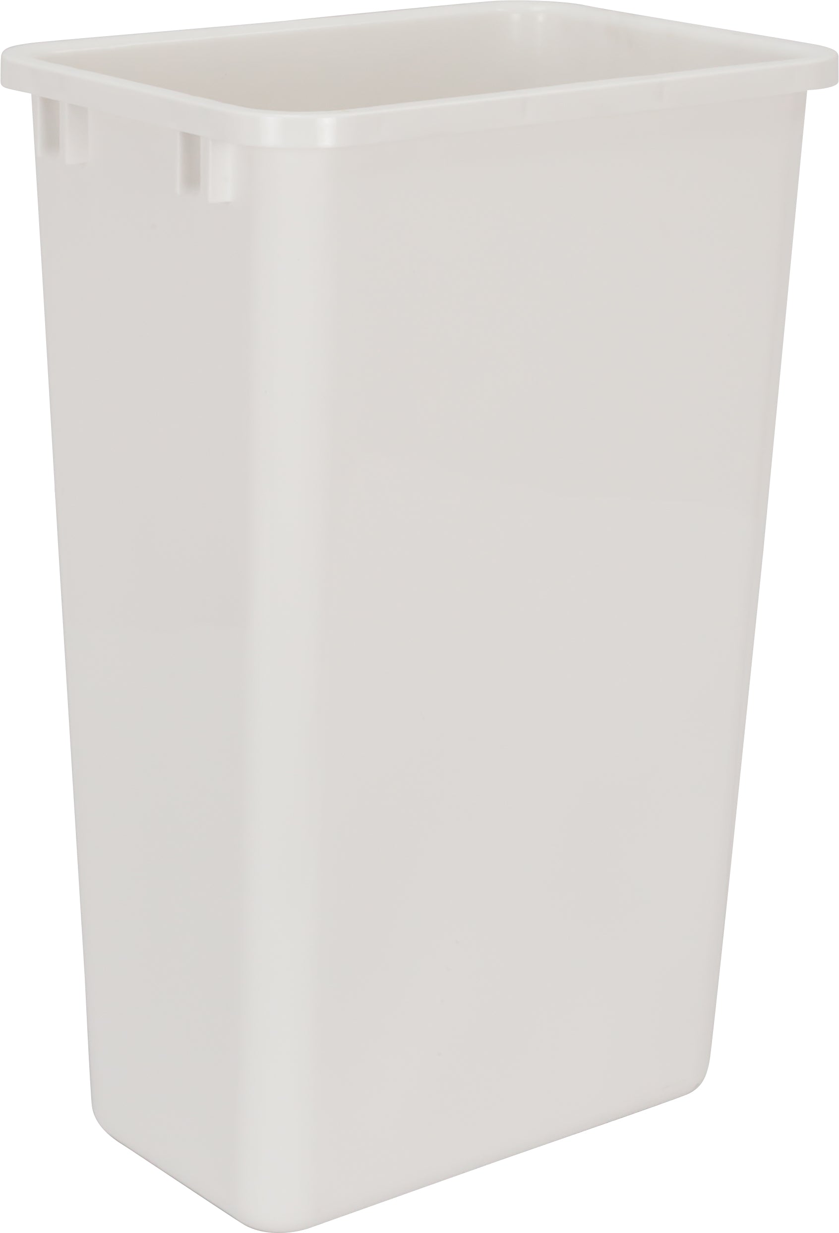 Double White 50 Quart Top-Mount Trashcan Pullout for 18" Opening | KitchBath