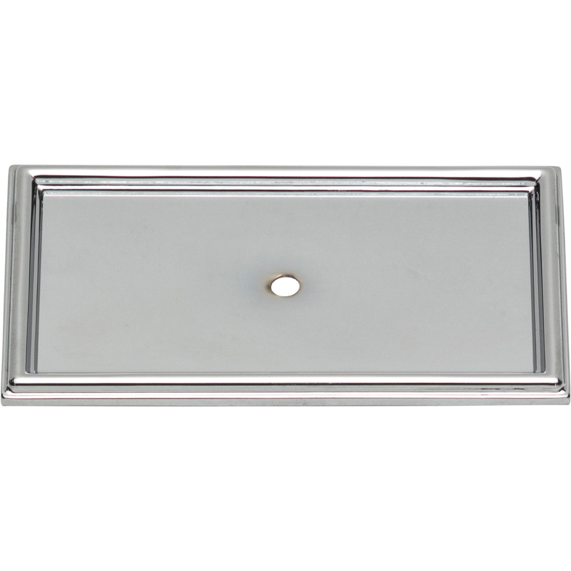 Campaign Rope Backplate 3 11/16 Inch Polished Chrome | KitchBath