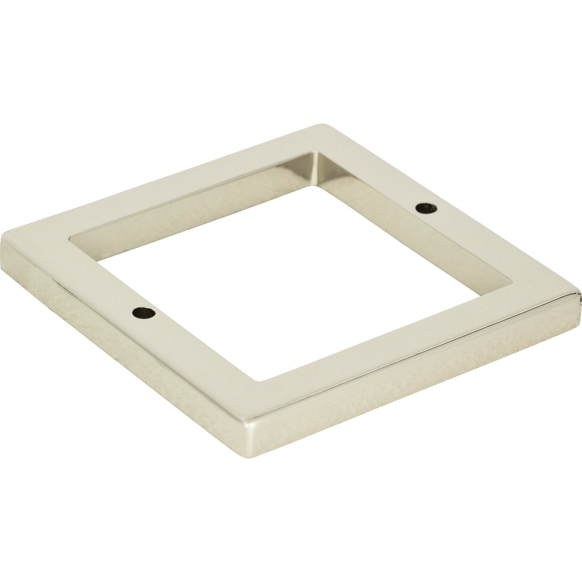 Tableau Square Base 2 1/2 Inch Polished Nickel | KitchBath