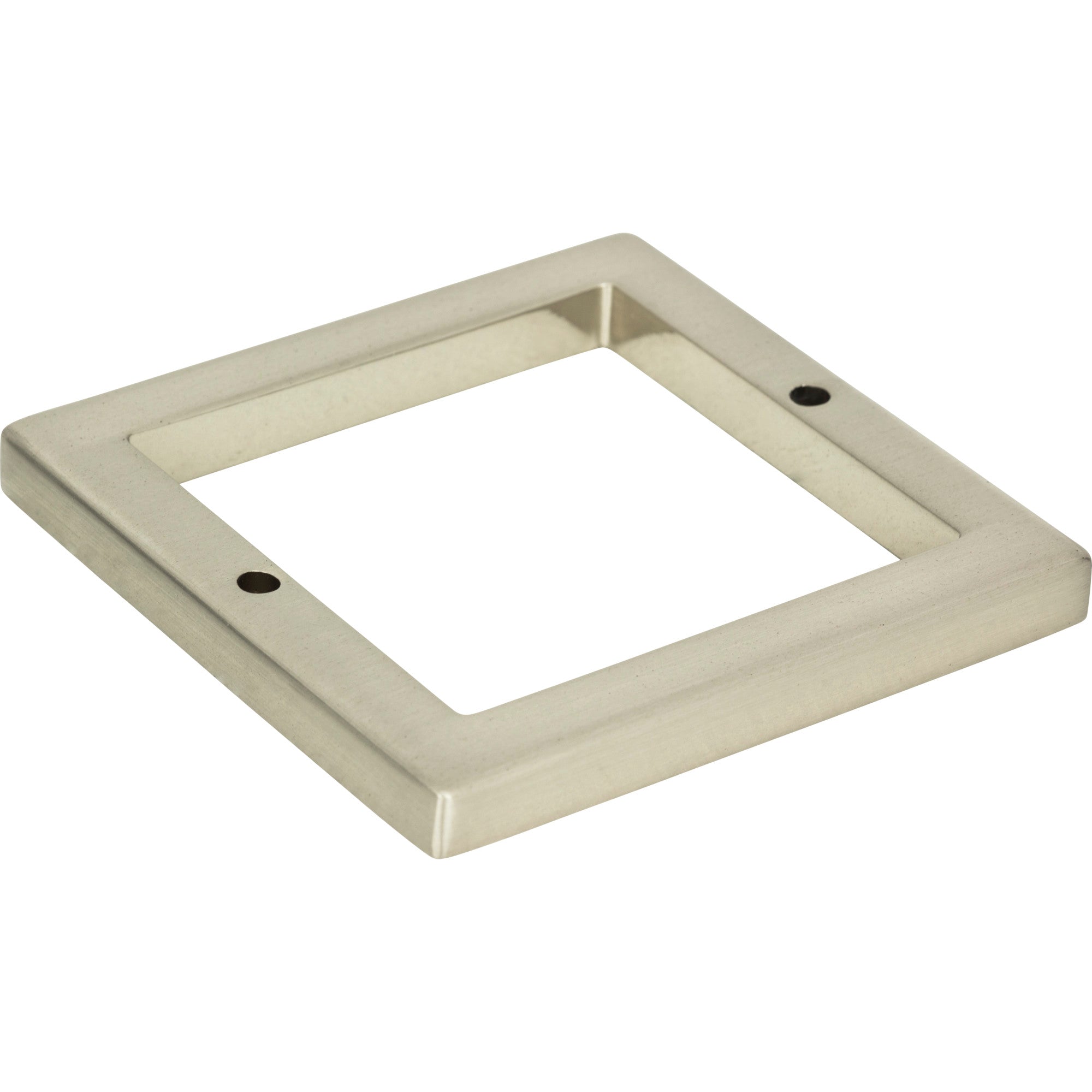 Tableau Square Base 2 1/2 Inch Brushed Nickel | KitchBath