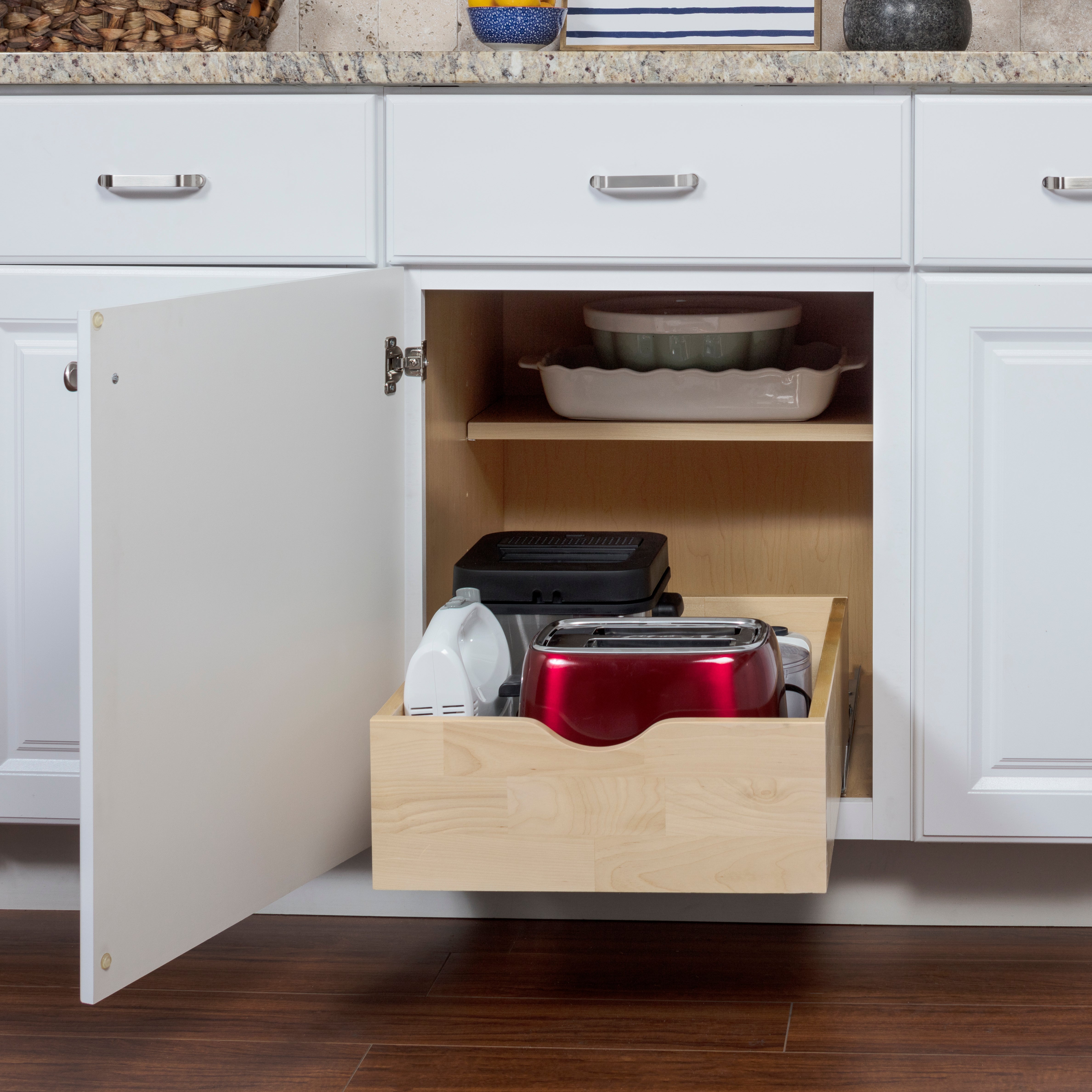 12" Wood Rollout Drawer | KitchBath