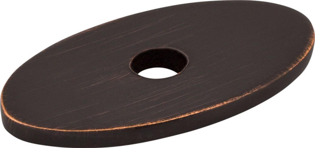 Oval Backplate 1 1/4 Inch Tuscan Bronze | KitchBath