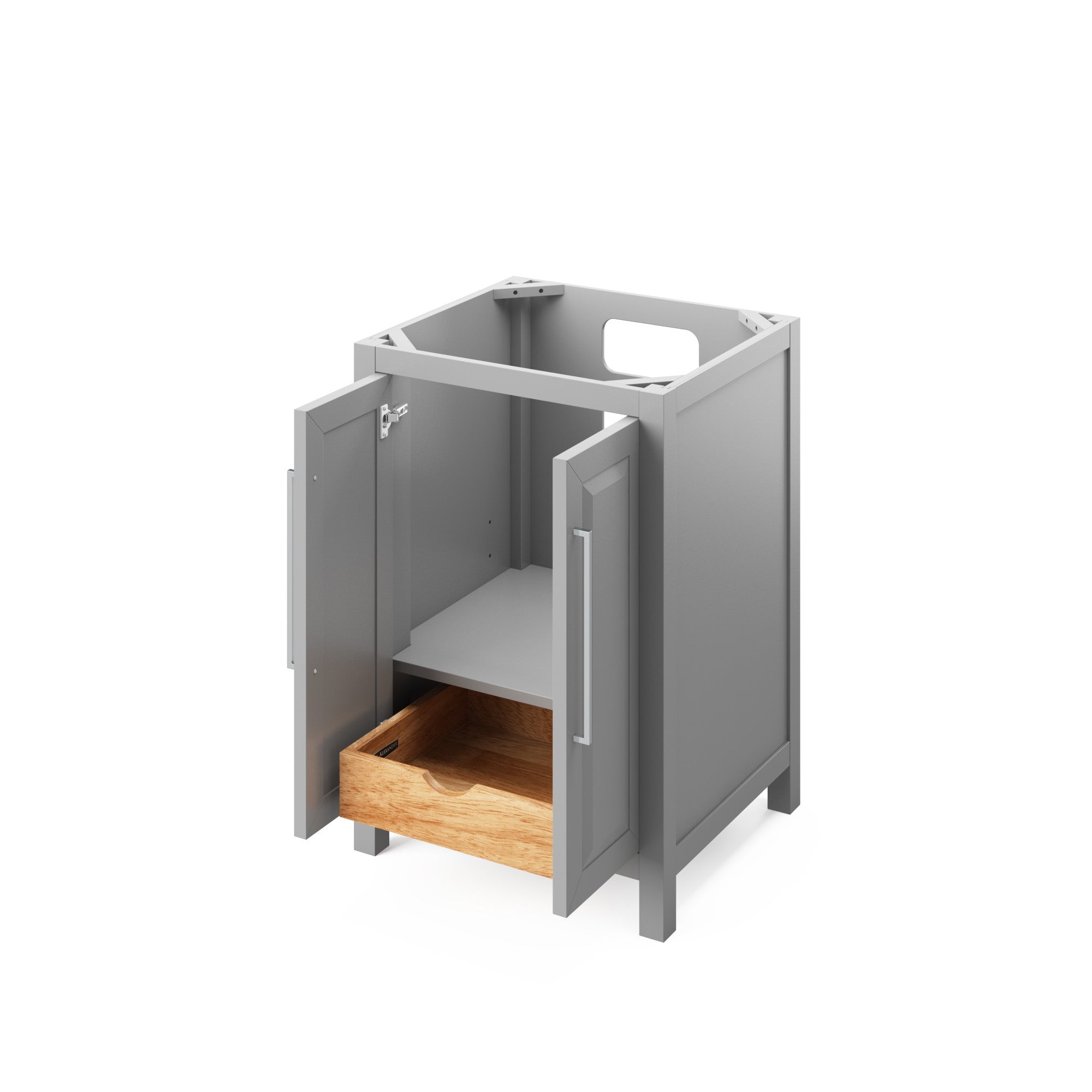24" White Cade Vanity | KitchBath