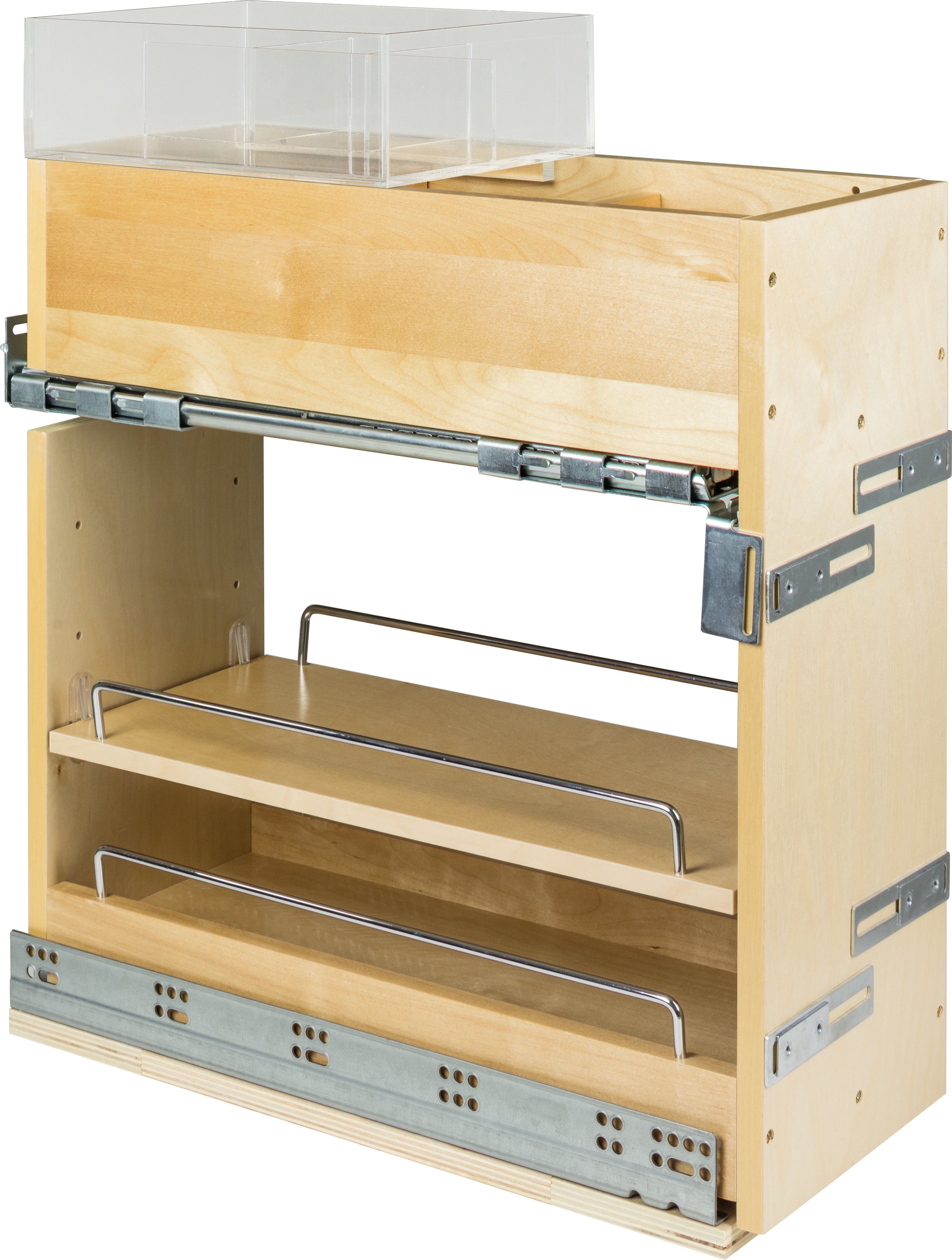 Acrylic Tray for Vanity Pullout | KitchBath
