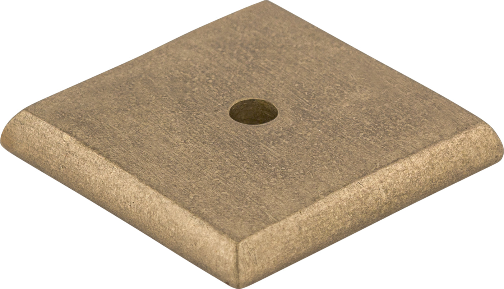 Aspen Square Backplate 1 1/4 Inch Light Bronze | KitchBath