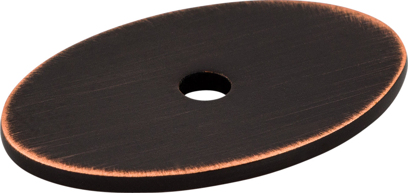 Oval Backplate 1 1/2 Inch Tuscan Bronze | KitchBath