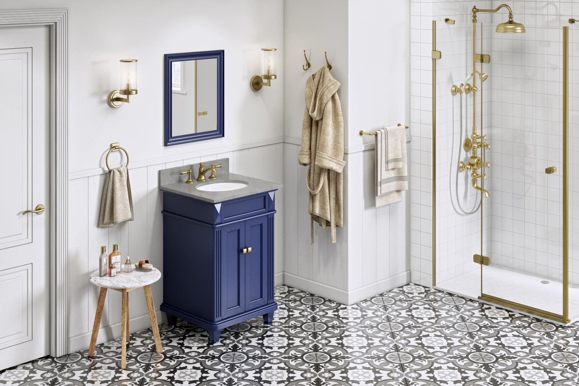 24" Hale Blue Douglas Vanity | KitchBath