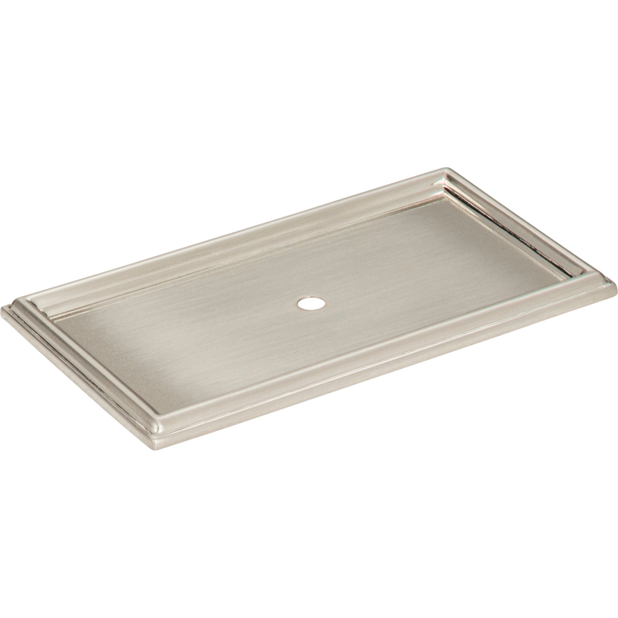 Campaign Rope Backplate 3 11/16 Inch Brushed Nickel | KitchBath