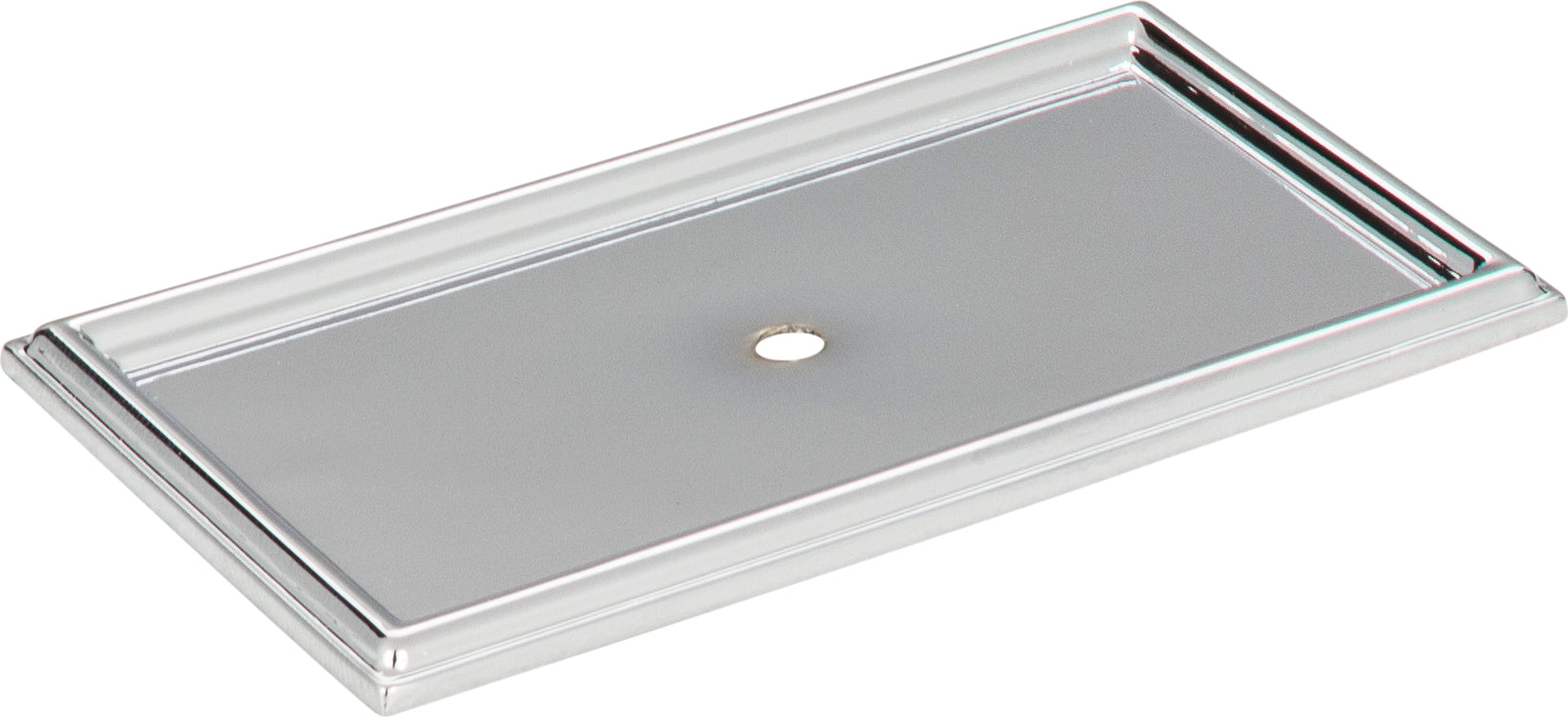 Campaign Rope Backplate 3 11/16 Inch Polished Chrome | KitchBath