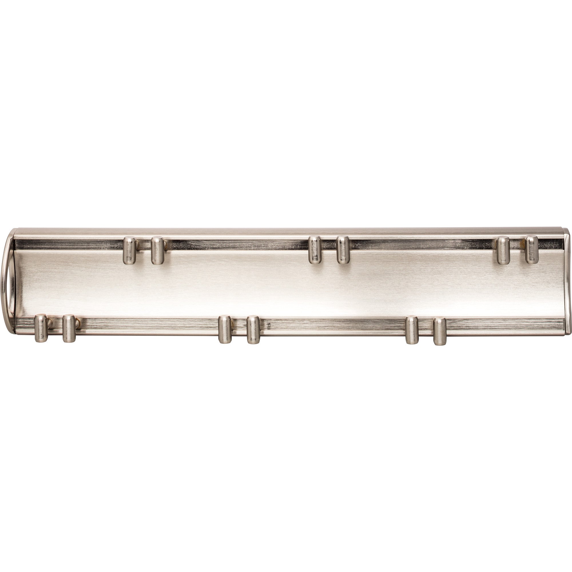 Satin Nickel 14" Belt Rack | KitchBath