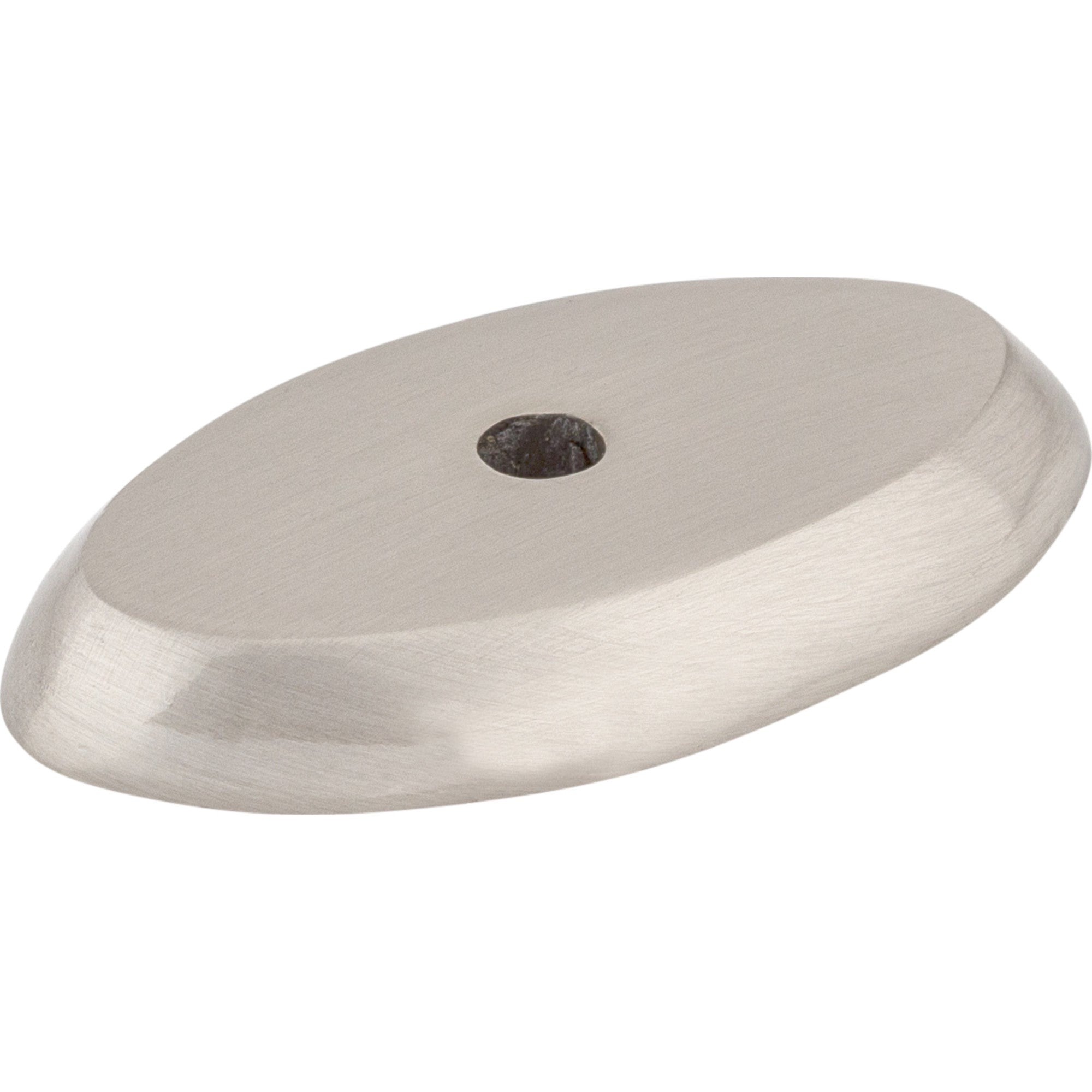 Aspen II Oval Backplate 1 1/2 Inch Brushed Satin Nickel | KitchBath