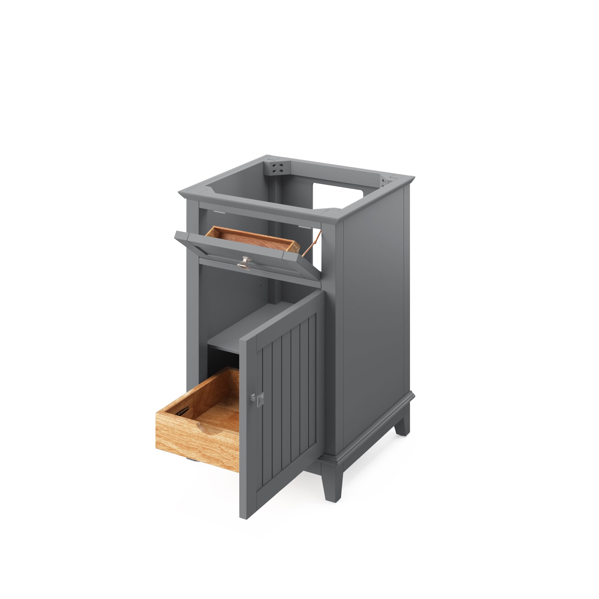 24" Grey Savino Vanity | KitchBath