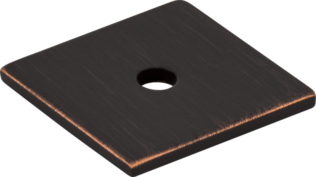 Square Backplate 1 Inch Tuscan Bronze | KitchBath