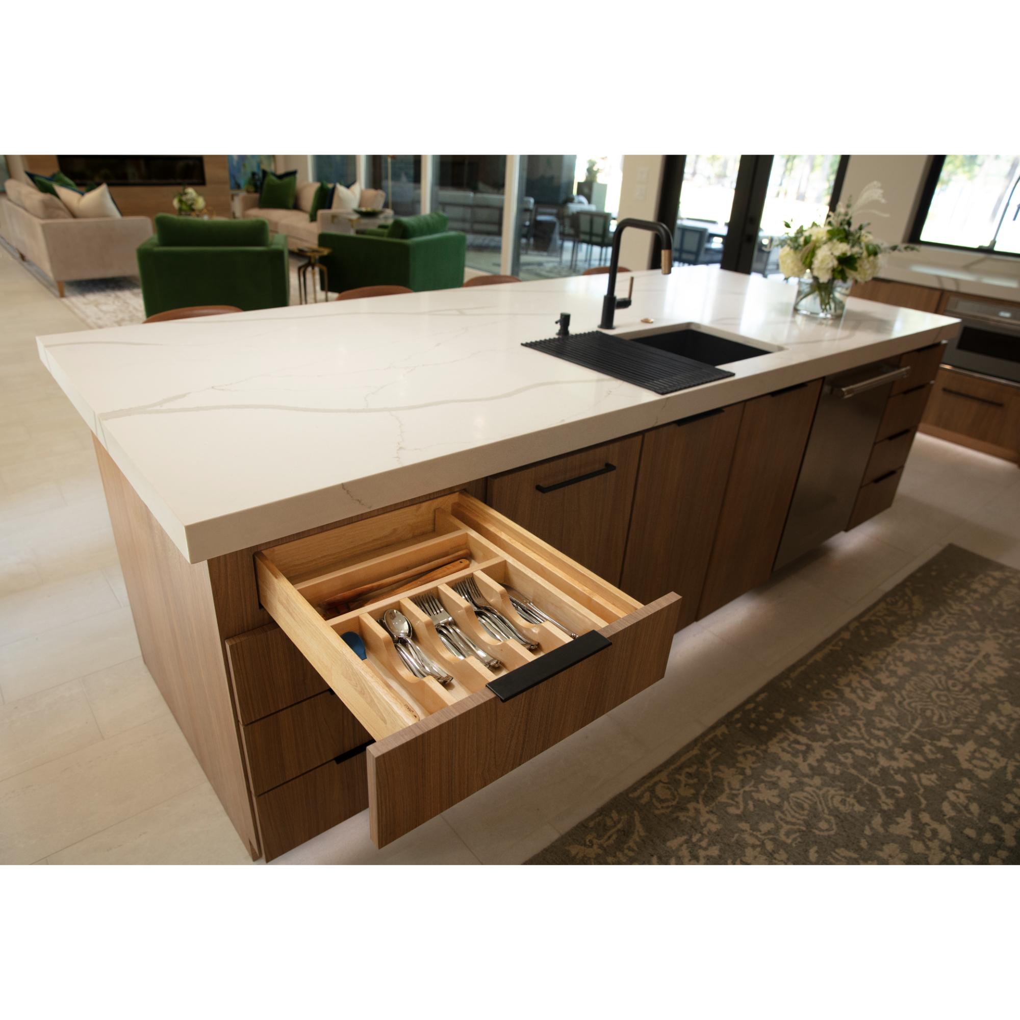 15"- 20" Adjustable Cutlery Drawer Insert | KitchBath