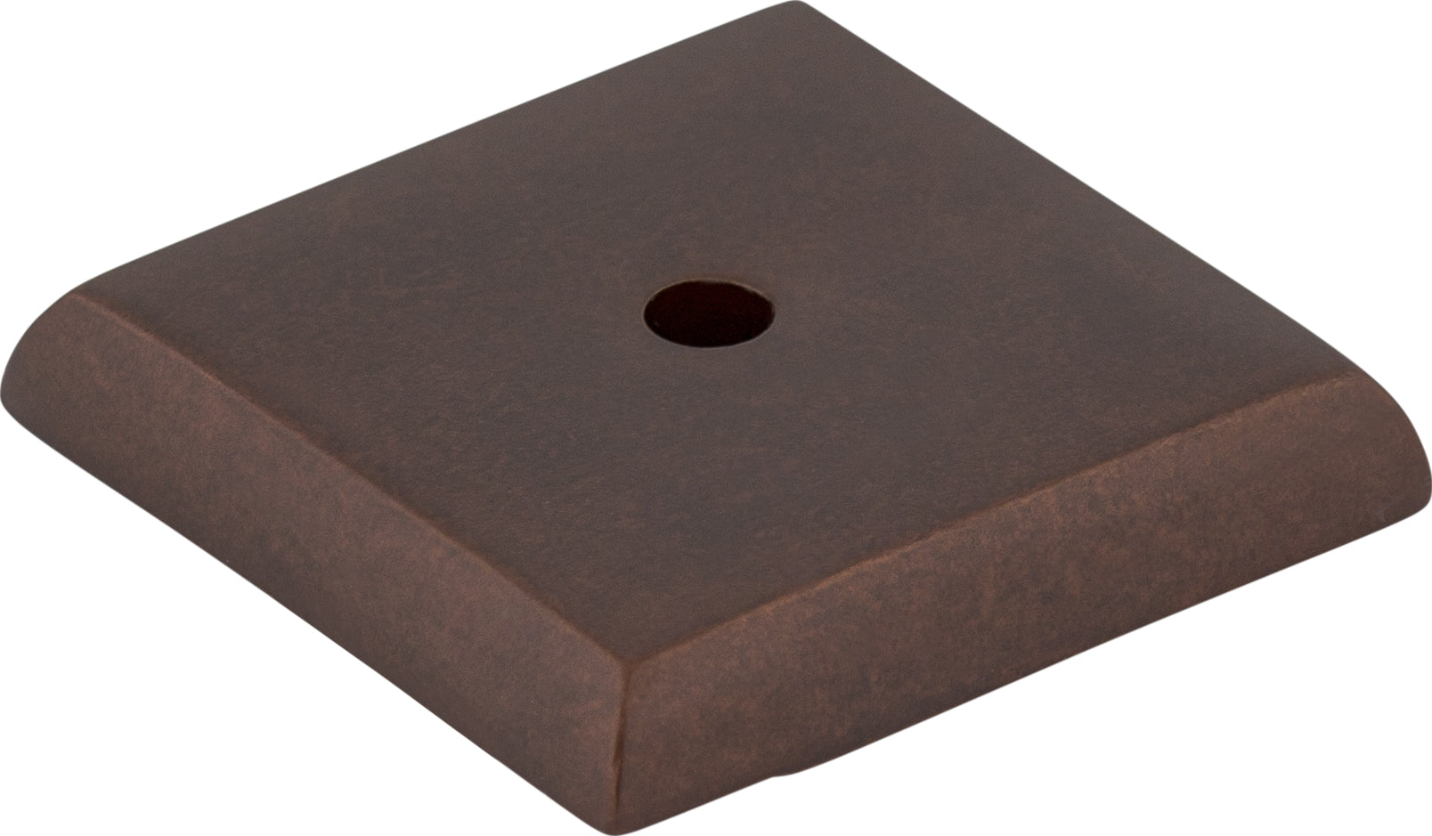 Aspen Square Backplate 1 1/4 Inch Mahogany Bronze | KitchBath