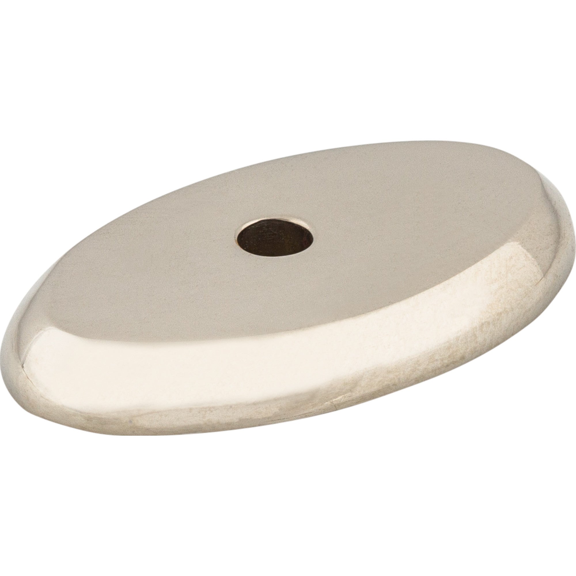 Aspen II Oval Backplate 1 1/2 Inch Polished Nickel | KitchBath