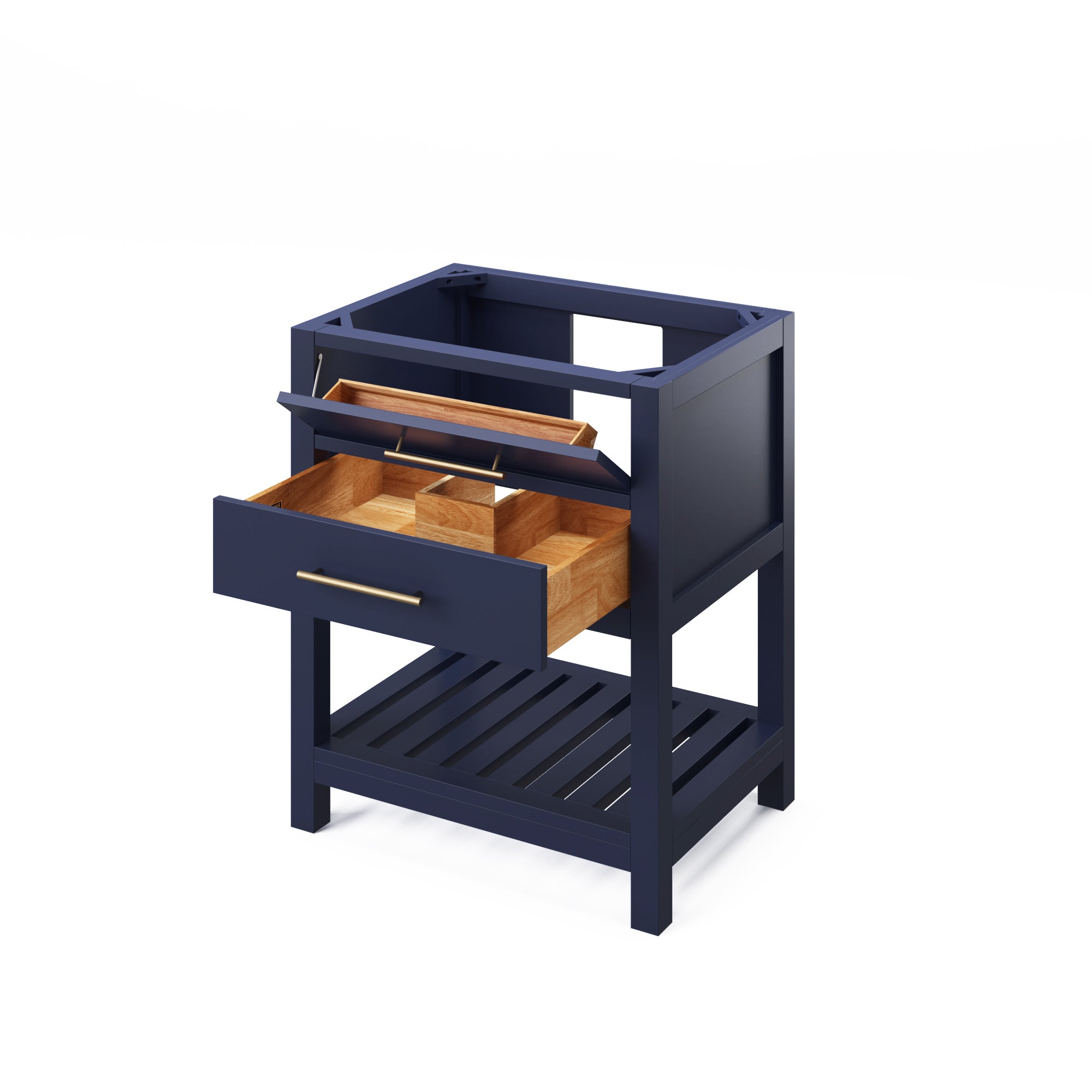 30" Grey Wavecrest Vanity | KitchBath