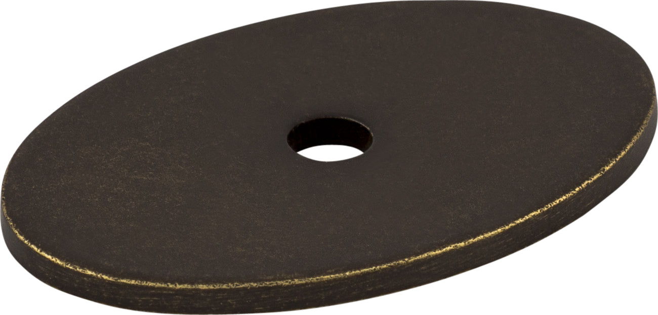 Oval Backplate 1 1/2 Inch German Bronze | KitchBath
