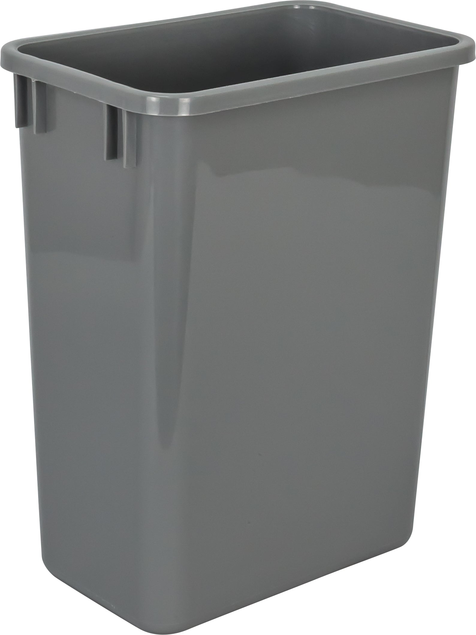 Double Grey 35 Quart Top-Mount Trashcan Pullout for 18" Opening | KitchBath
