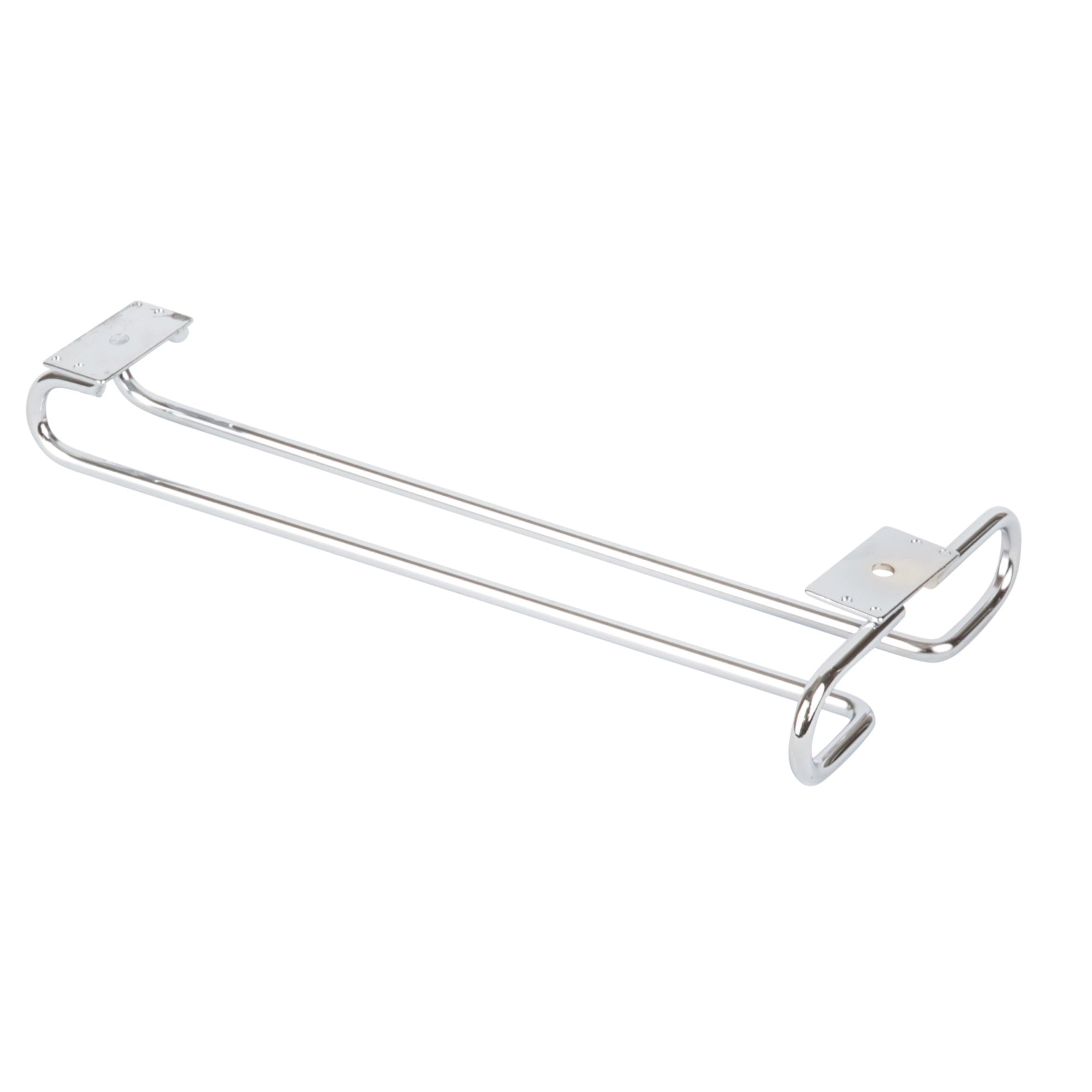 Polished Chrome Under Cabinet Stemware Rack | KitchBath