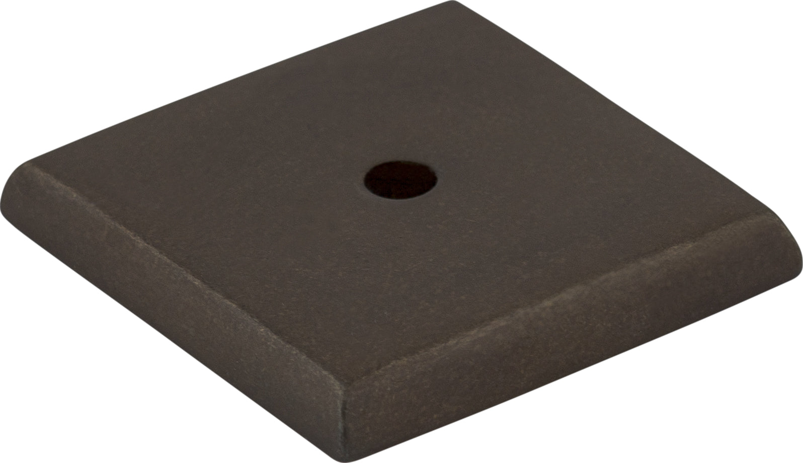 Aspen Square Backplate 1 1/4 Inch Medium Bronze | KitchBath