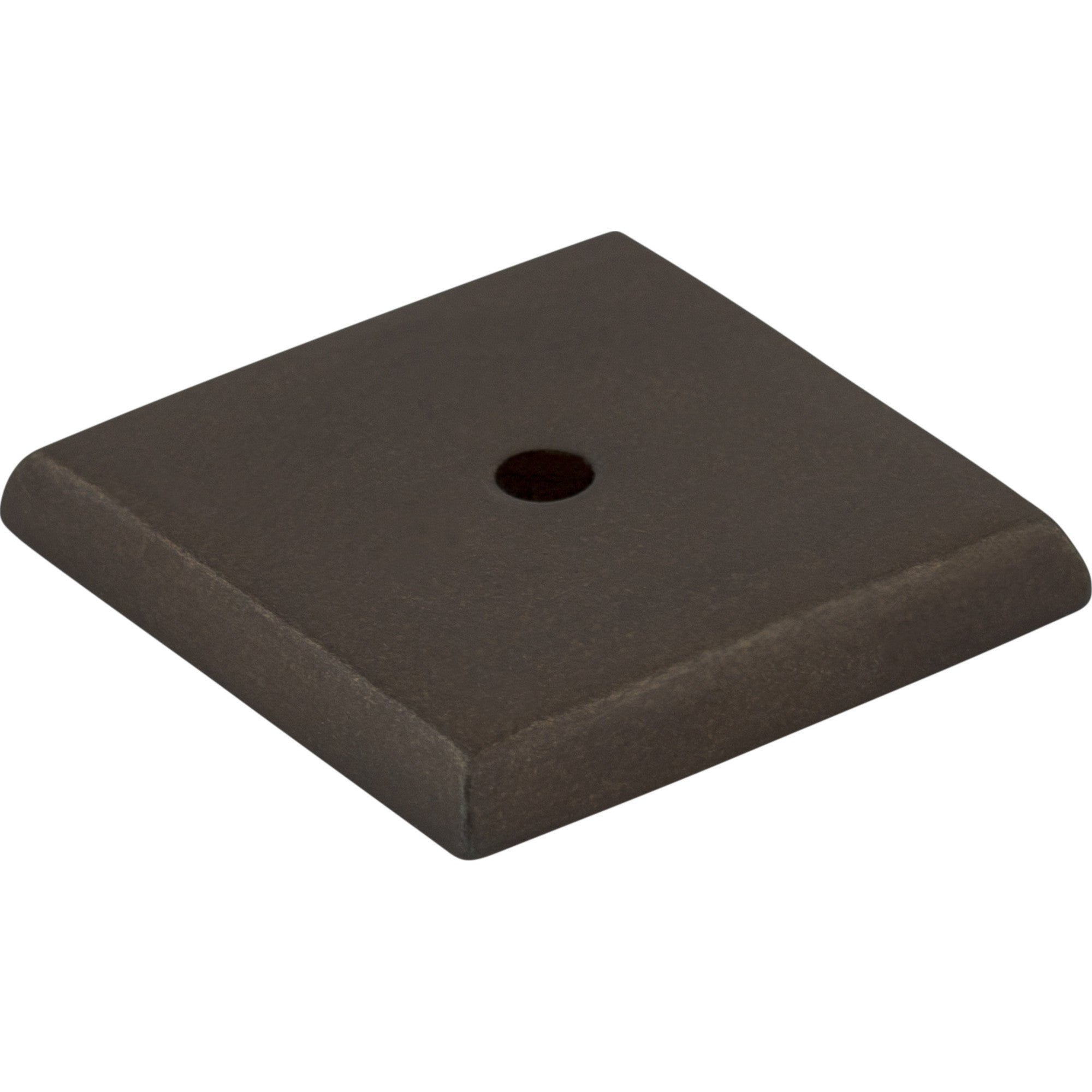 Aspen Square Backplate 1 1/4 Inch Medium Bronze | KitchBath